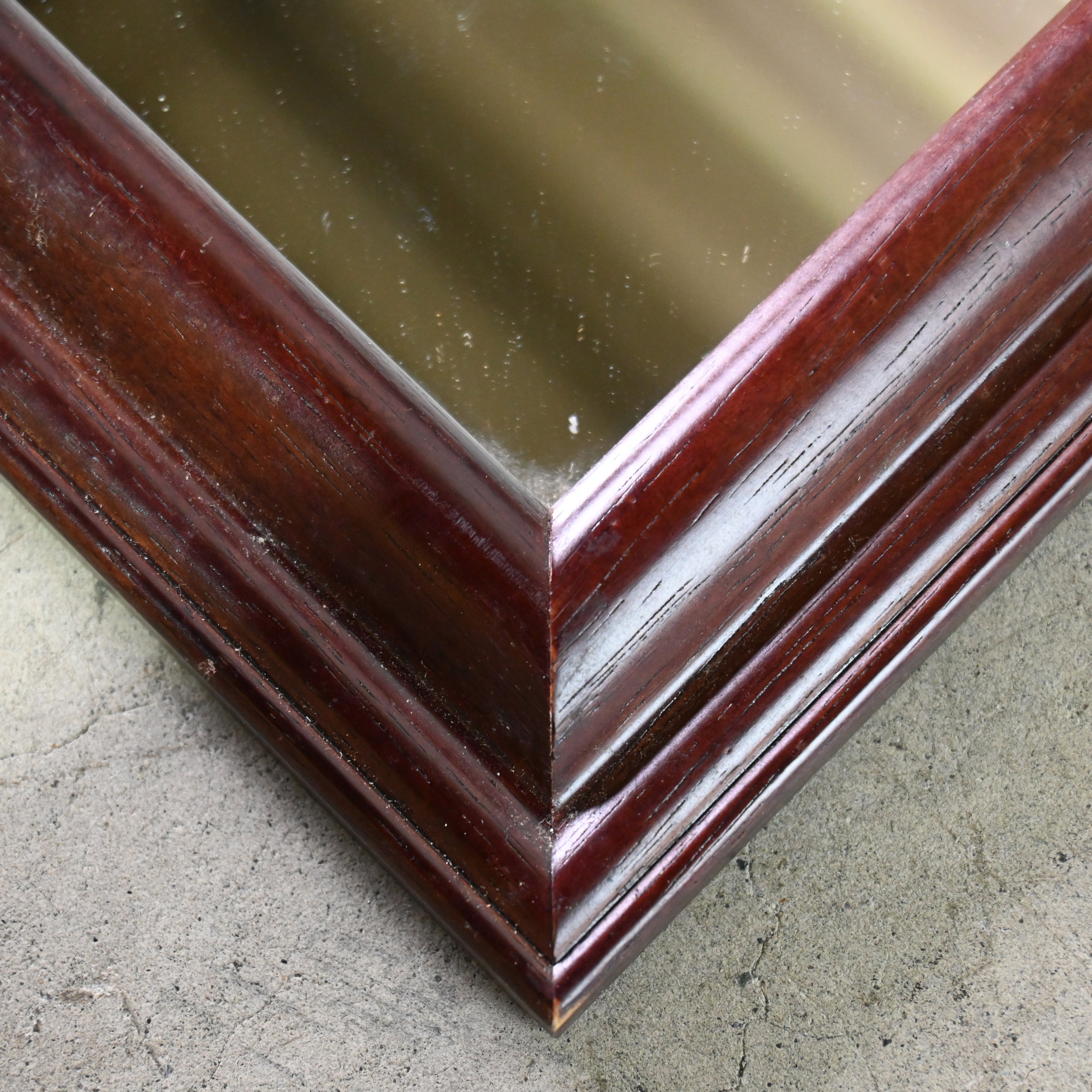 Virgin bourbon 7 years old Pub mirror Wall mirror American vintage / ヴァージン バーボン 7年 パブミラー ウォールミラー アメリカンヴィンテージ