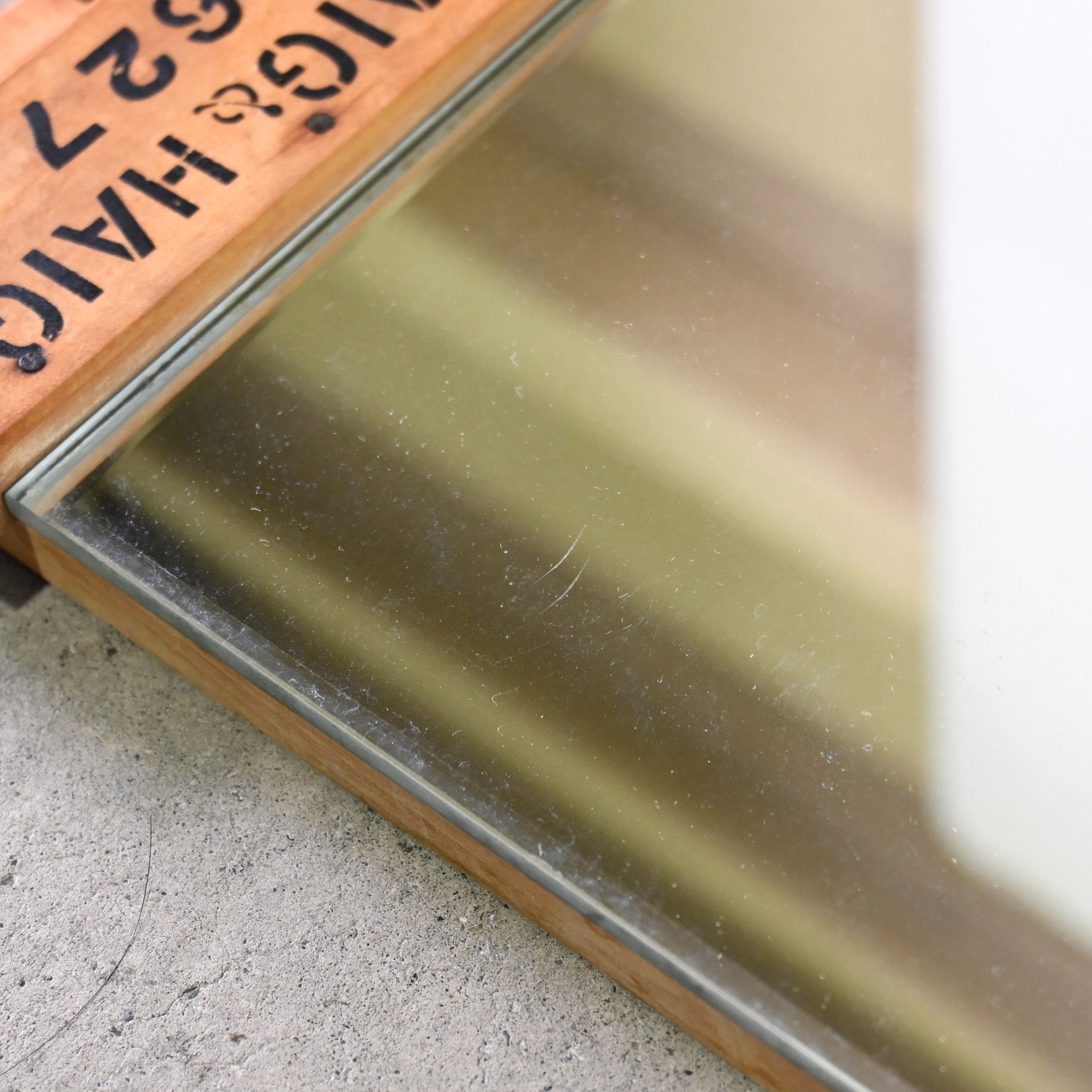Haig Five star Scotch whisky Remake Wall mirror Scotland vintage / ヘイグ ファイブスター スコッチウイスキー リメイク ウォールミラー スコットランド ヴィンテージ