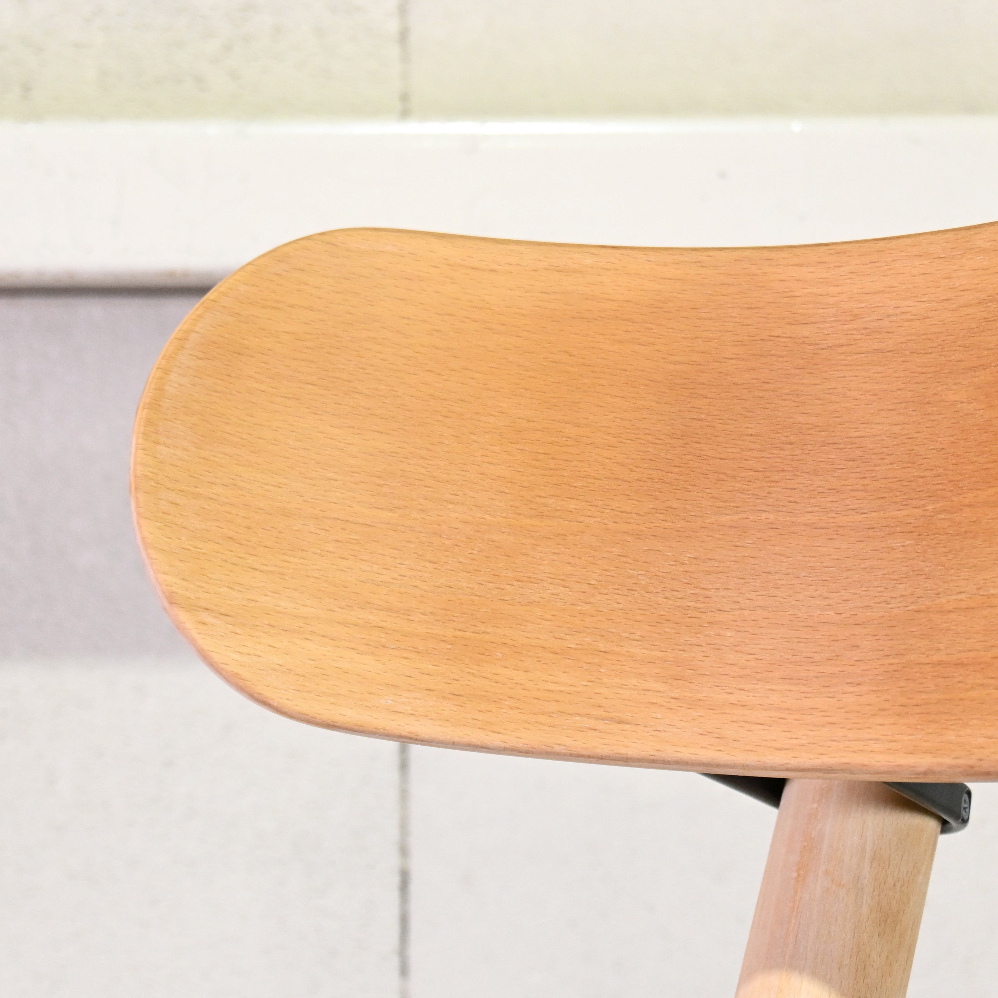 Calligaris Folding stool Remake PVC Leather Beech wood 1990's Italian modern design / カリガリス フォールディングスツール リメイク PVCレザー ビーチ材 1990年代 イタリアンモダンデザイン