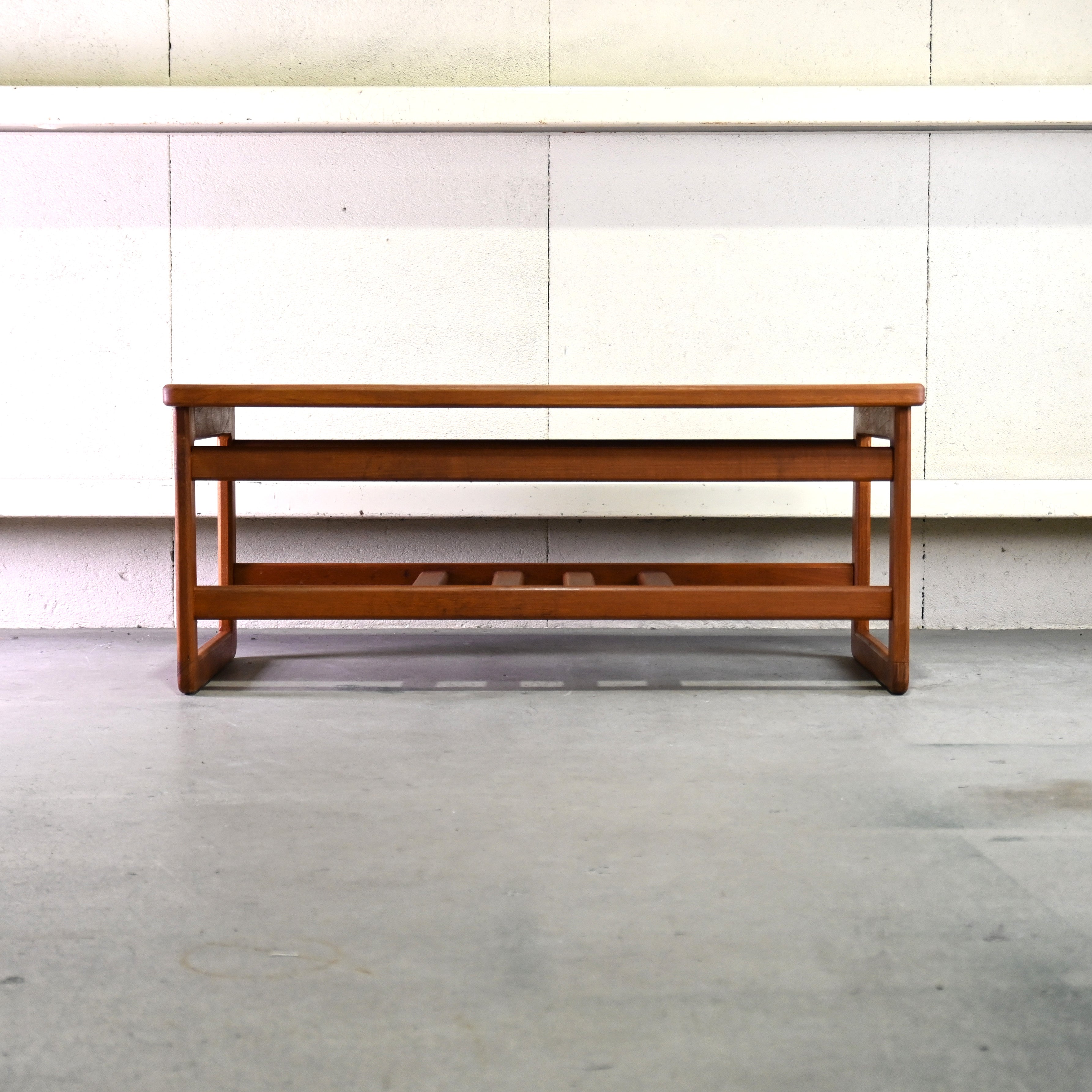 AnBerCraft Teak wood × Ceramic tile Coffee table Remake British vintage Scandinavian design / アンバークラフト チーク材 × セラミックタイル コーヒーテーブル リメイク イギリスヴィンテージ 北欧デザイン