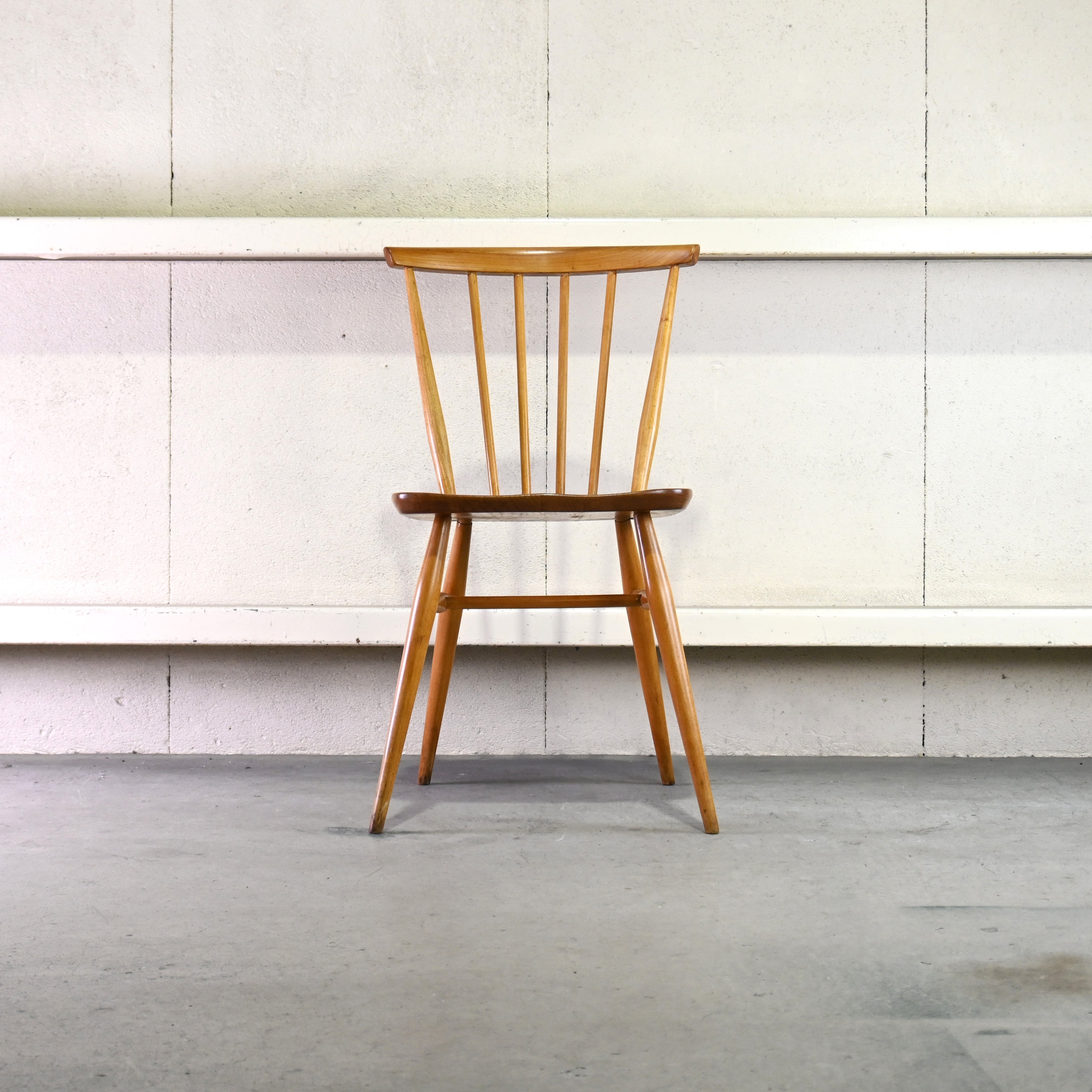 Ercol Fan back chair Windsor chair 1980~90’s Elm × Beechwood UK Furniture / アーコール ファンバックチェア ウィンザーチェア 1980~90年代 エルム材 ニレ材 英国家具