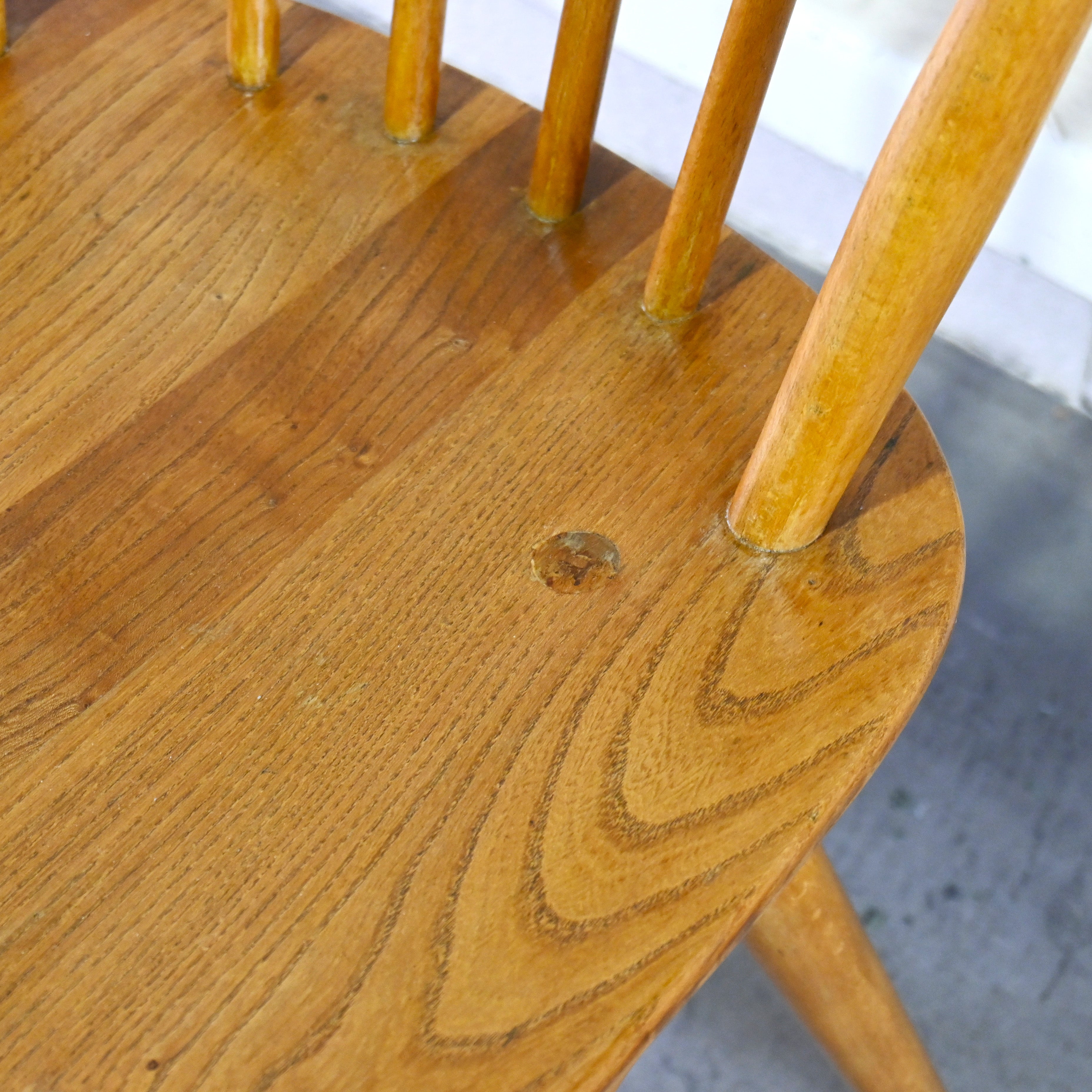 Ercol Fan back chair Windsor chair 1980~90’s Elm × Beechwood UK Furniture / アーコール ファンバックチェア ウィンザーチェア 1980~90年代 エルム材 ニレ材 英国家具