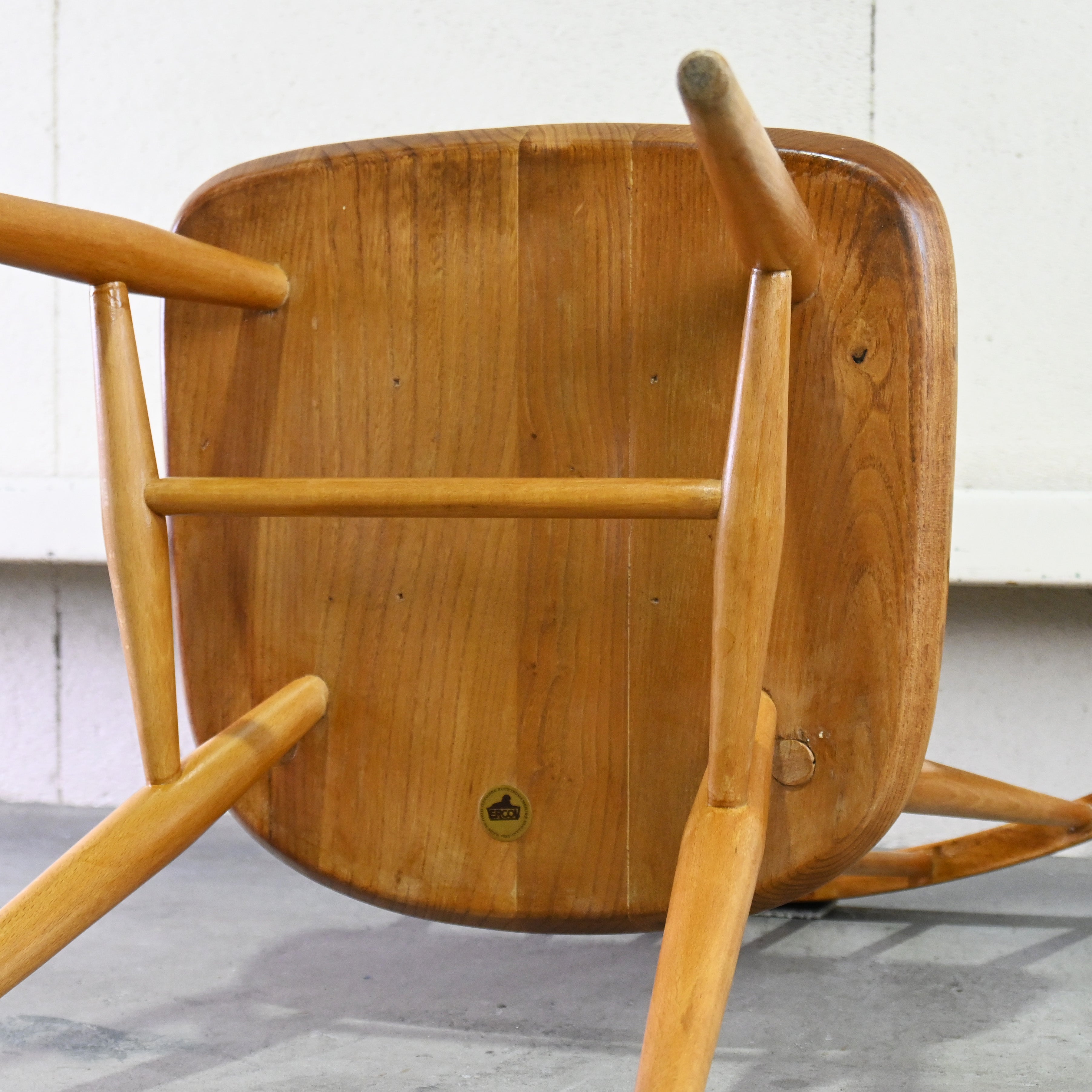 Ercol Fan back chair Windsor chair 1980~90’s Elm × Beechwood UK Furniture / アーコール ファンバックチェア ウィンザーチェア 1980~90年代 エルム材 ニレ材 英国家具