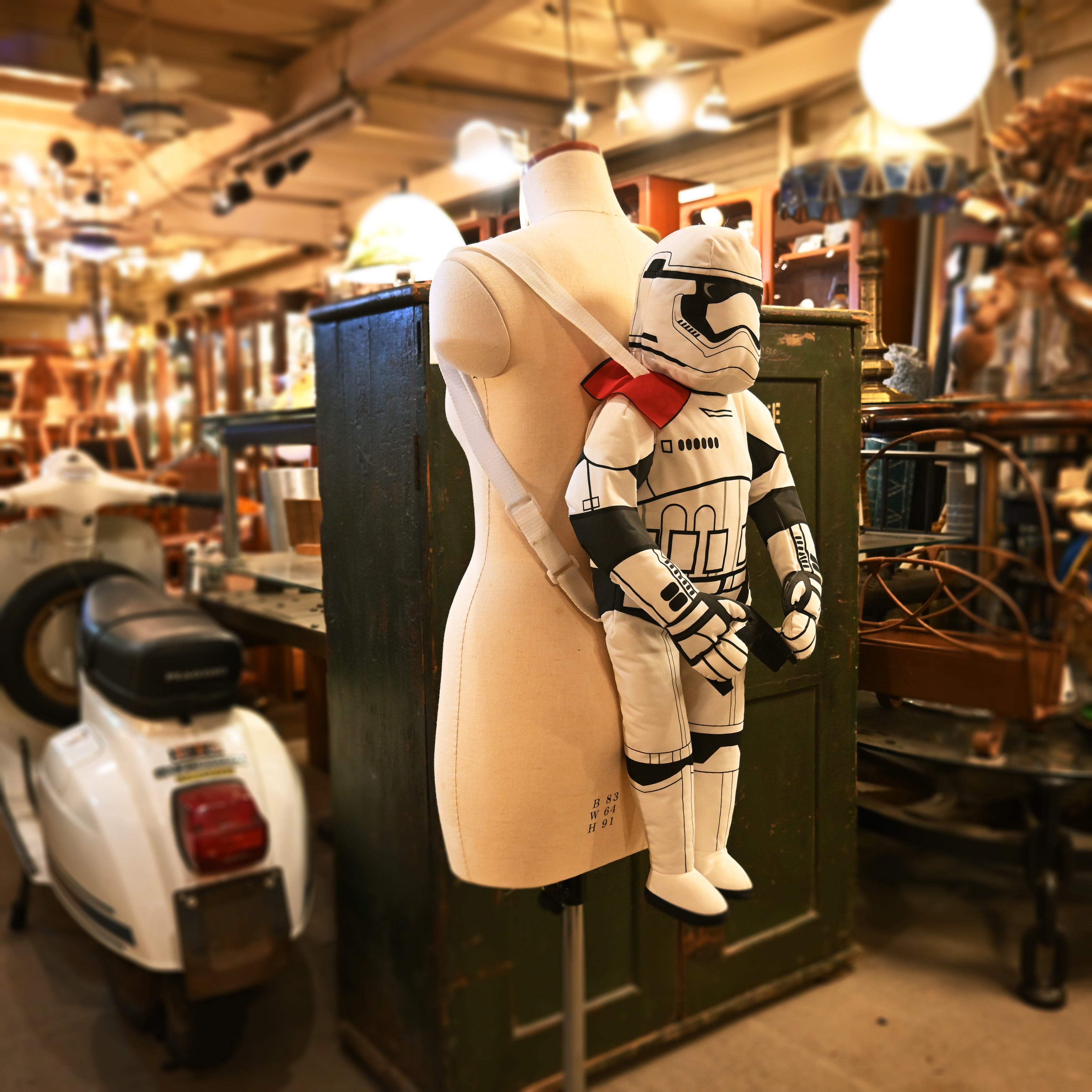 Star Wars Stormtrooper Plush toy Rucksack / スター・ウォーズ ストームトルーパーぬいぐるみ バックパック