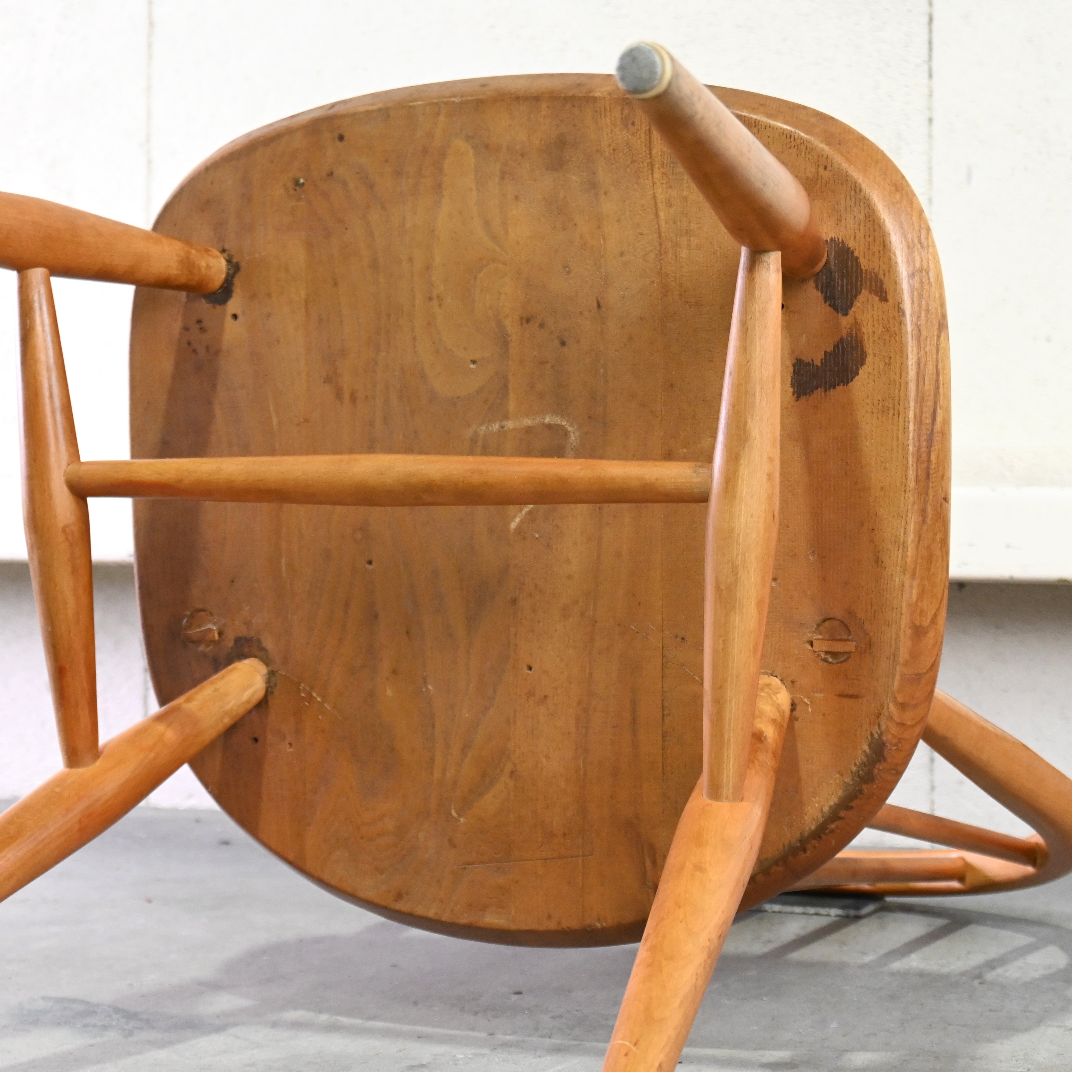 Ercol Hoop back chair Windsor chair 1960’s Elm × Beechwood UK Furniture / アーコール フープバックチェア ウィンザーチェア 1960年代 エルム材 ニレ材 英国家具