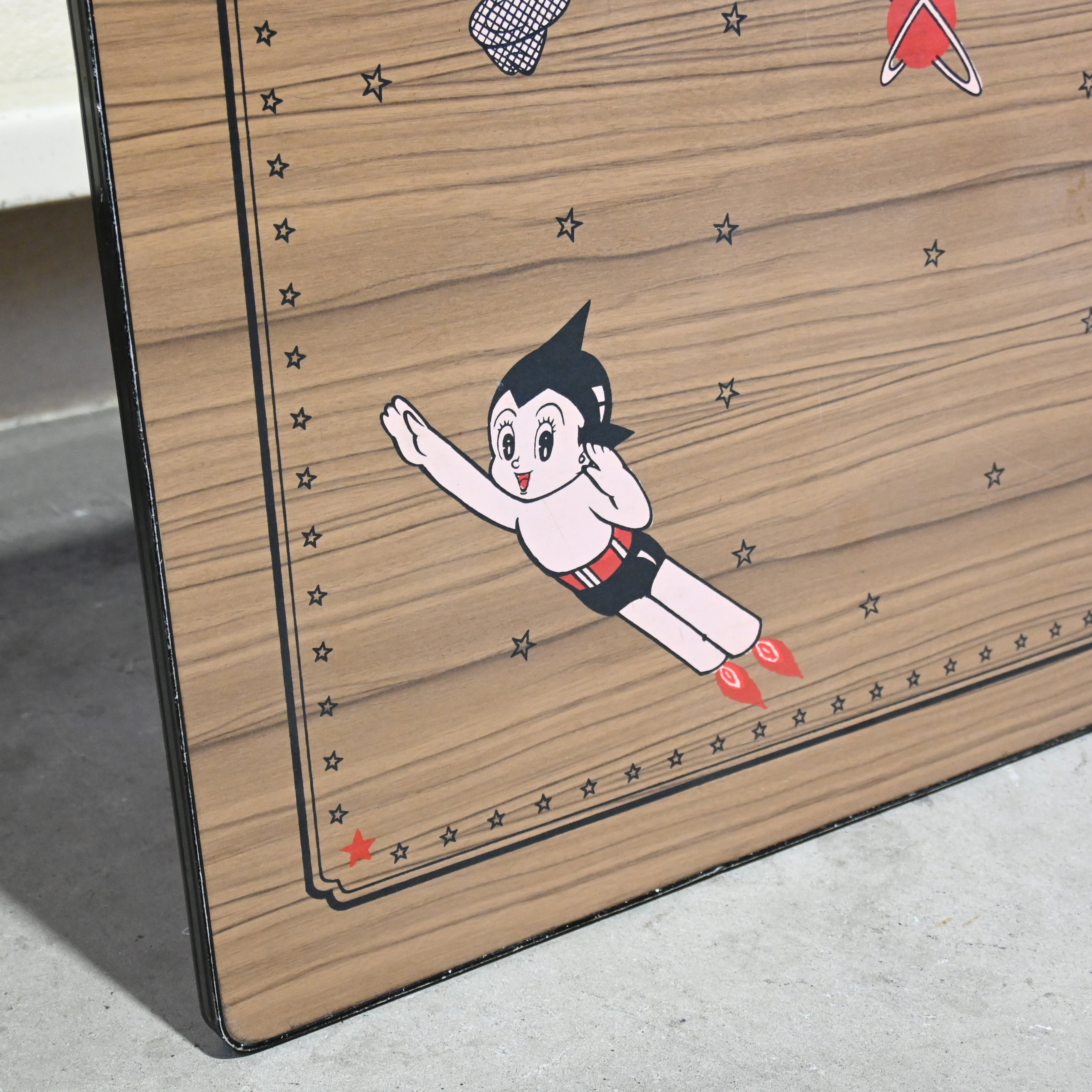 TEZUKA OSAMU Astro Boy Japanese Kotatsu Tabletop Vintage / 手塚治虫 鉄腕アトム 炬燵天板 昭和レトロ ヴィンテージ