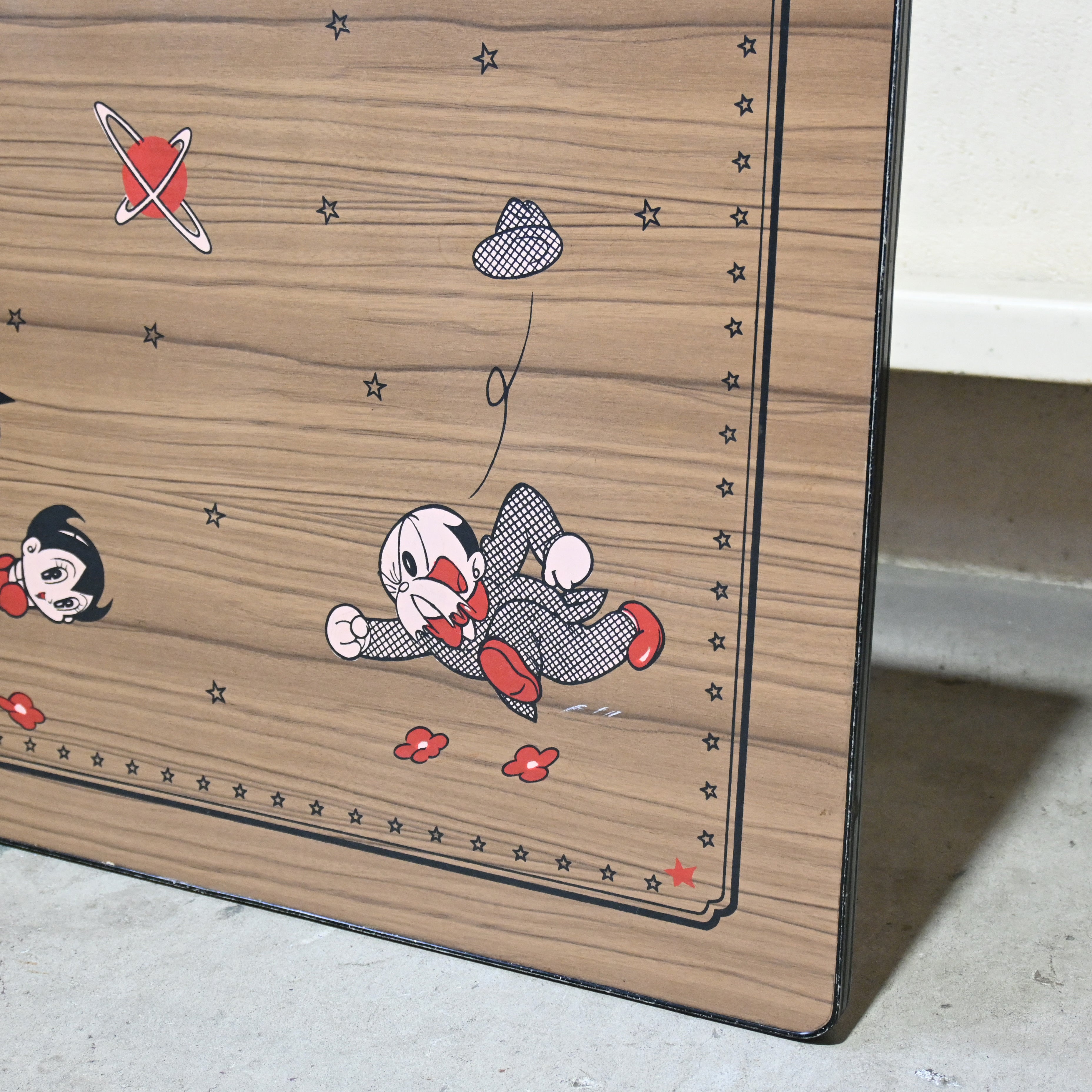 TEZUKA OSAMU Astro Boy Japanese Kotatsu Tabletop Vintage / 手塚治虫 鉄腕アトム 炬燵天板 昭和レトロ ヴィンテージ