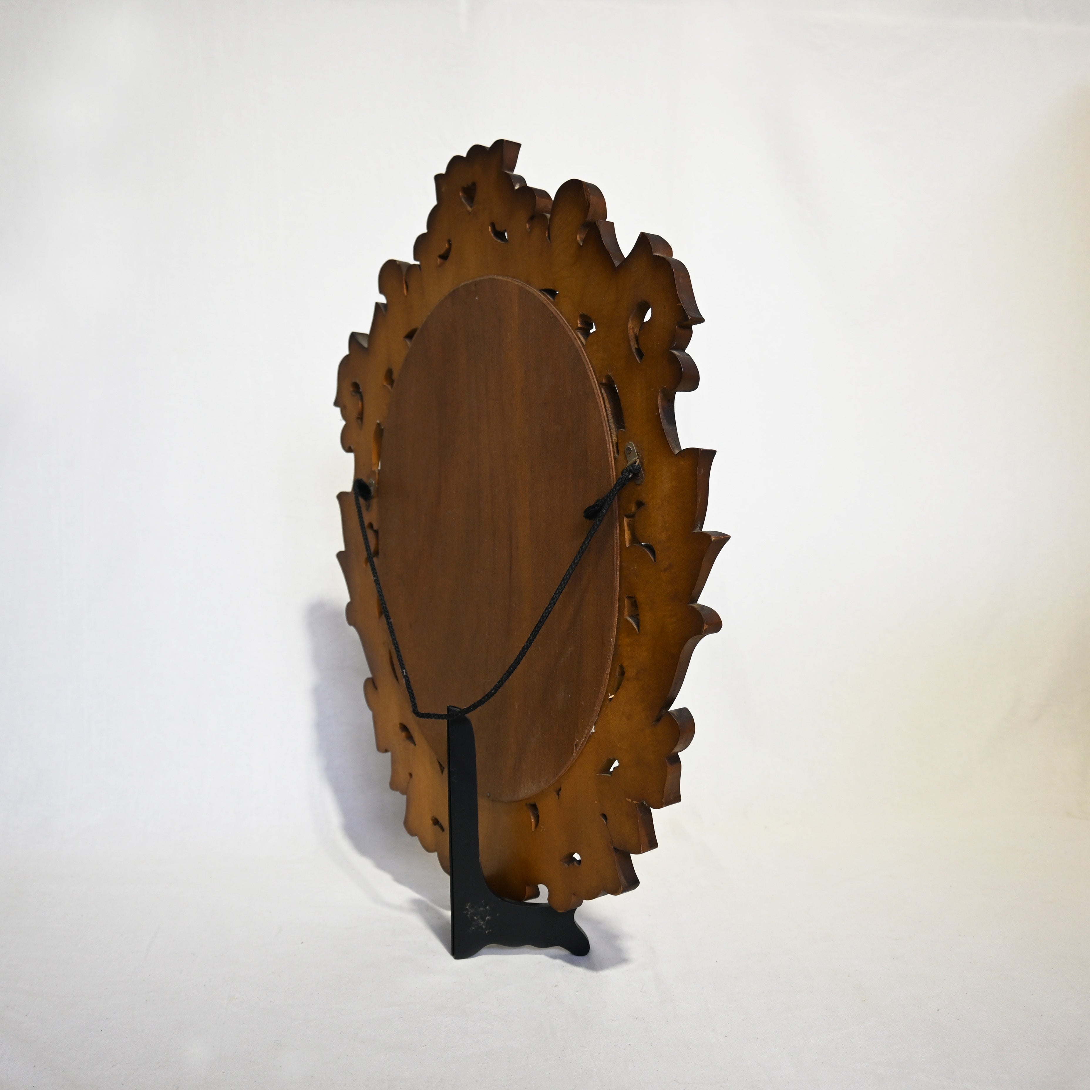 Carved wood rame Wall mirror Vintage / 木彫りフレーム ウォールミラー 壁掛け鏡 ヴィンテージ