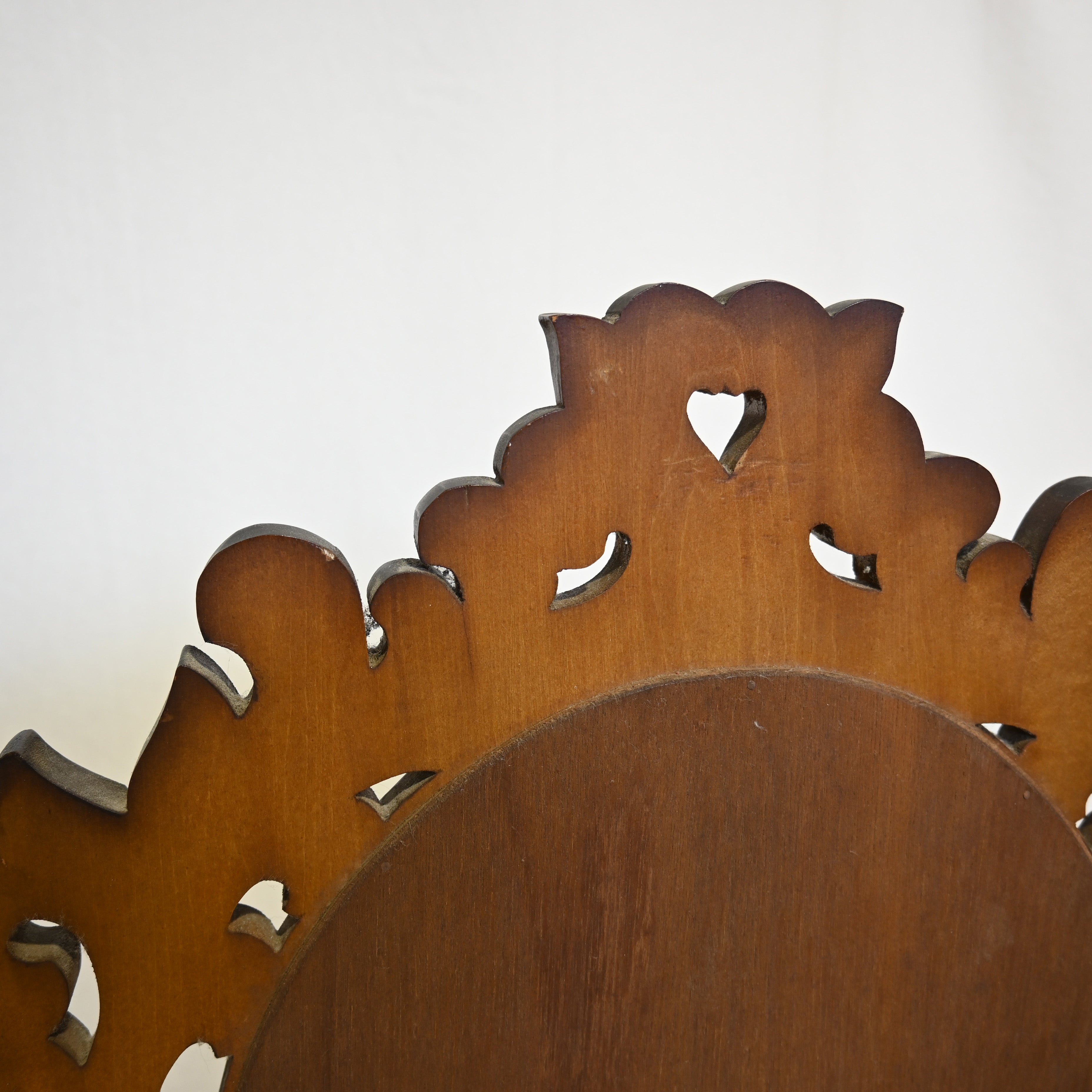 Carved wood rame Wall mirror Vintage / 木彫りフレーム ウォールミラー 壁掛け鏡 ヴィンテージ