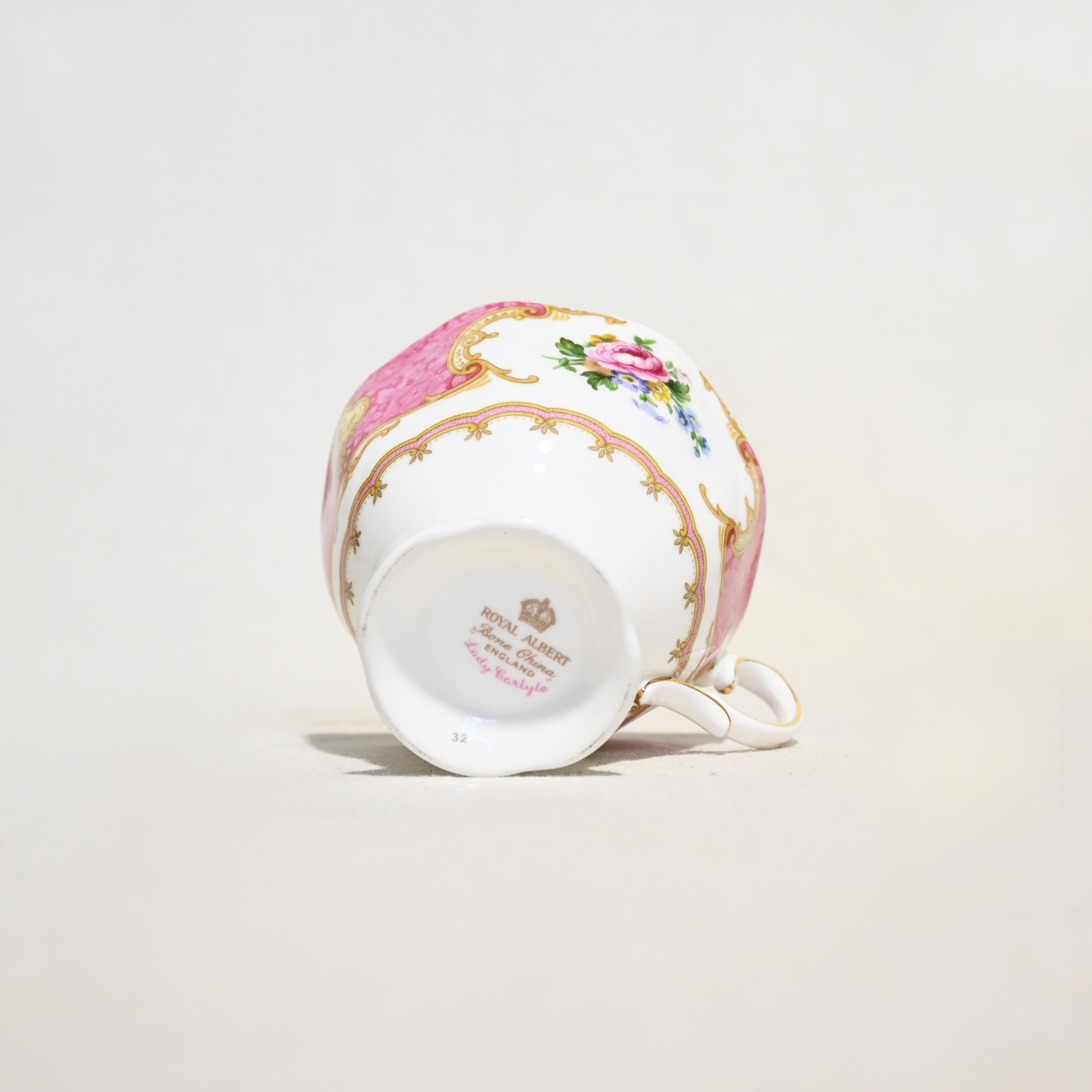 ROYAL ALBERT BB plate Cake plate  Enchantment Cup Pink UK / ロイヤルアルバート ブレッド＆バタープレート ケーキプレート カップ ピンク イギリス