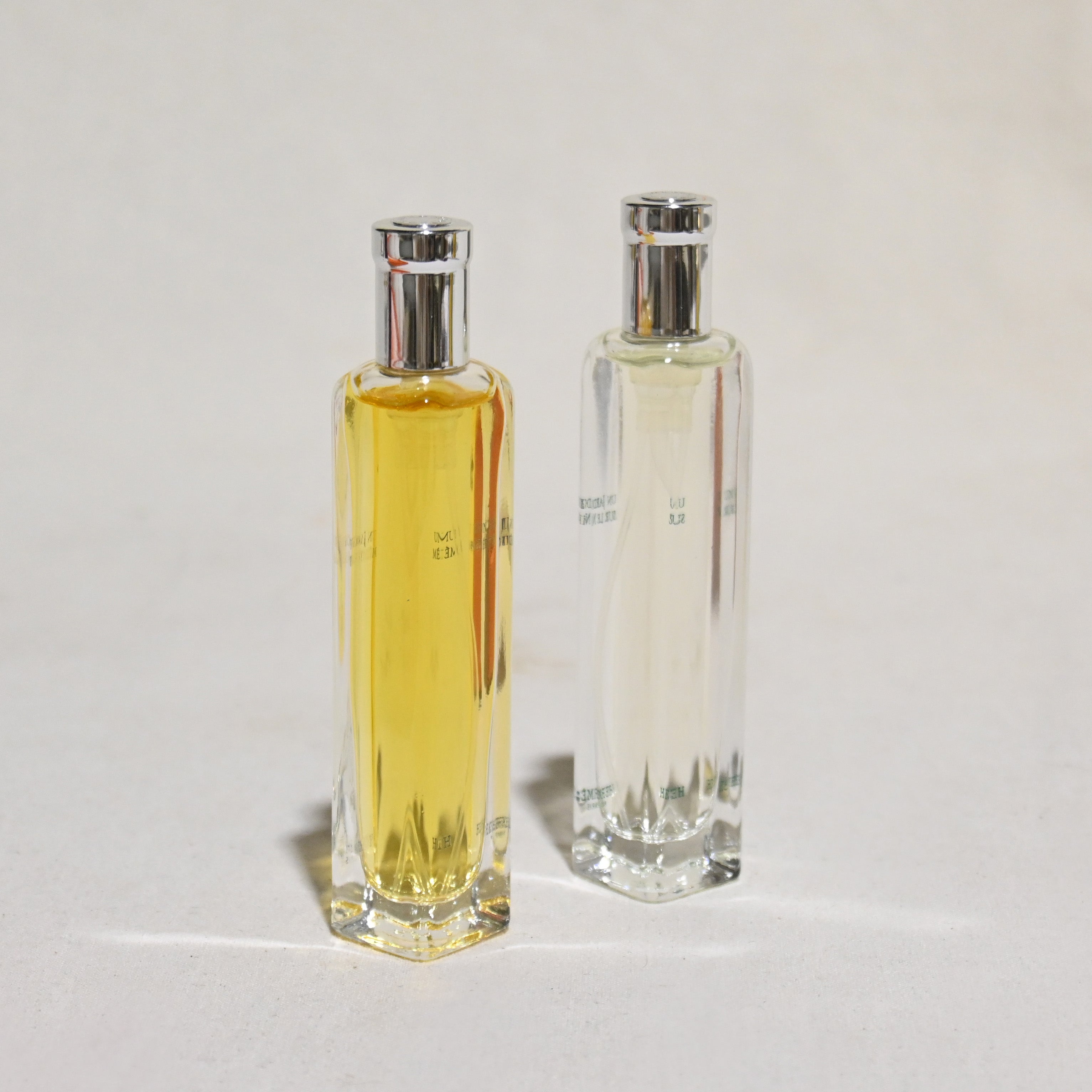 HERMES Eau de Toilette UN JARDIN SUR LE NIL, UN JARDIN EN MEDITERRANEE 15ml set / エルメス 香水 ナイルの庭 地中海の庭 ２本セット