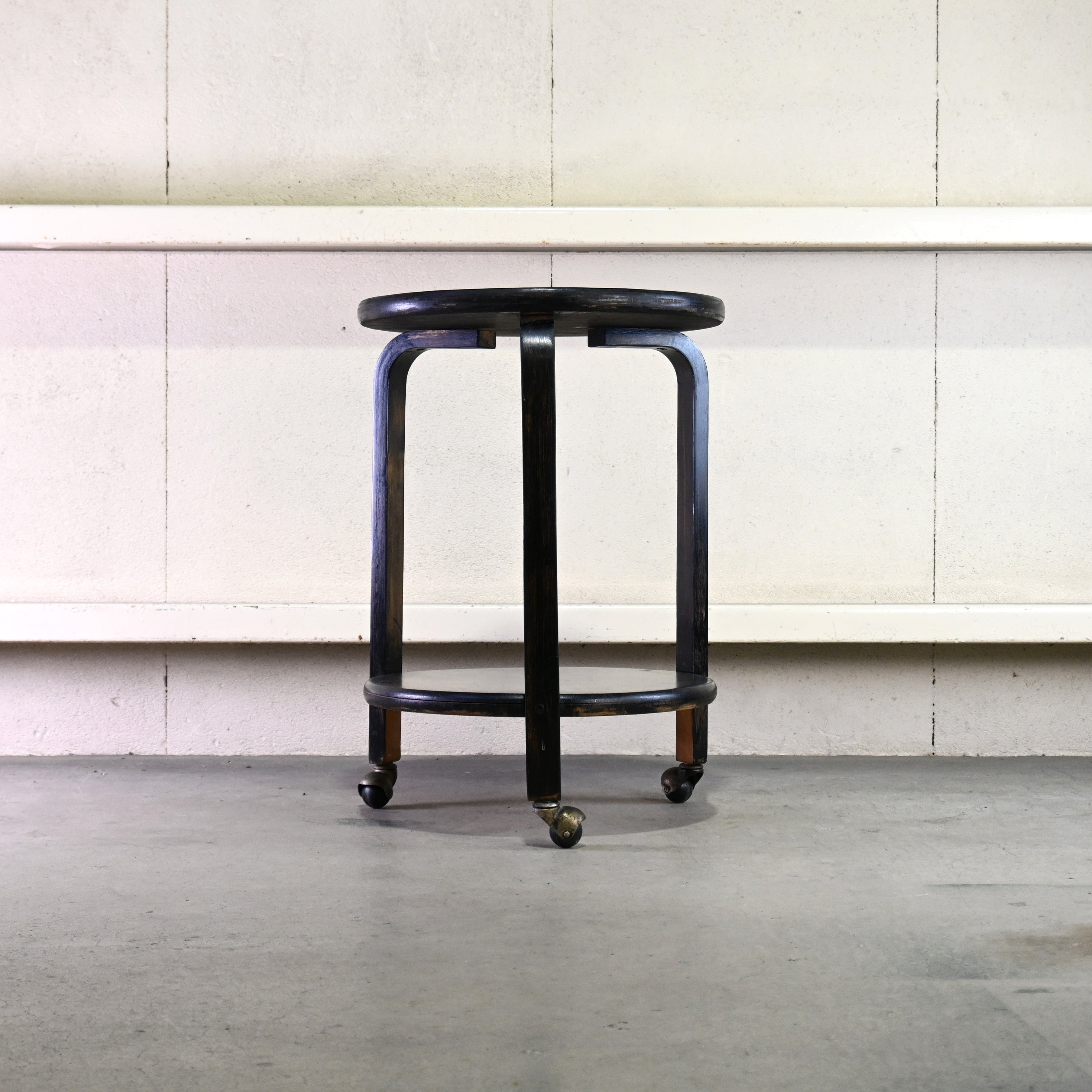 Bentwood 3 Legs Tea trolley Scandinavian design Japan vintage / ベントウッド 3本脚 ティートロリー 北欧デザイン ジャパンヴィンテージ