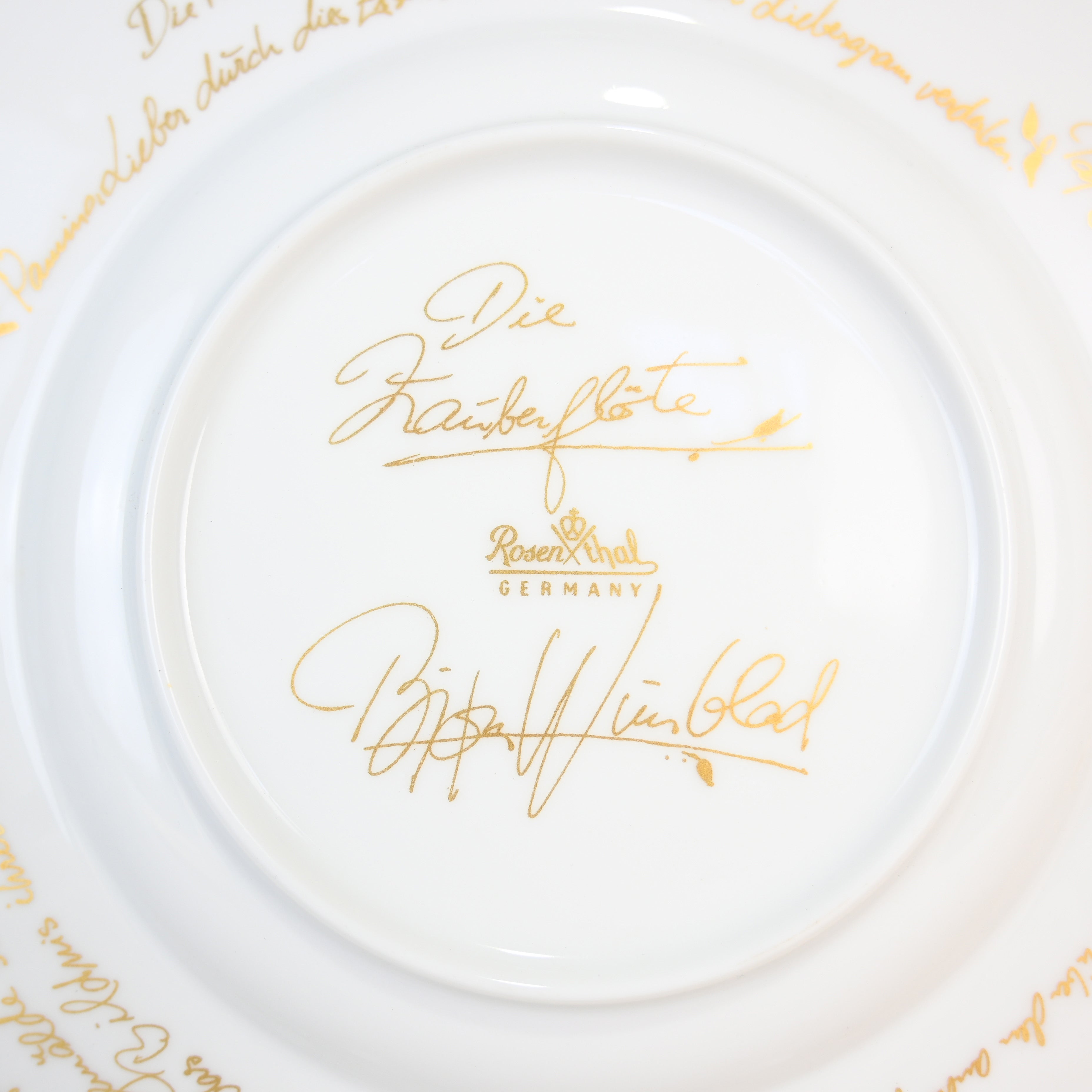 Rosenthal The Magic Flute C&S&Plate set Bjorn Wiinblad / ローゼンタール 魔笛 カップ＆ソーサー＆プレートセット ビョルン・ヴィンブラッド