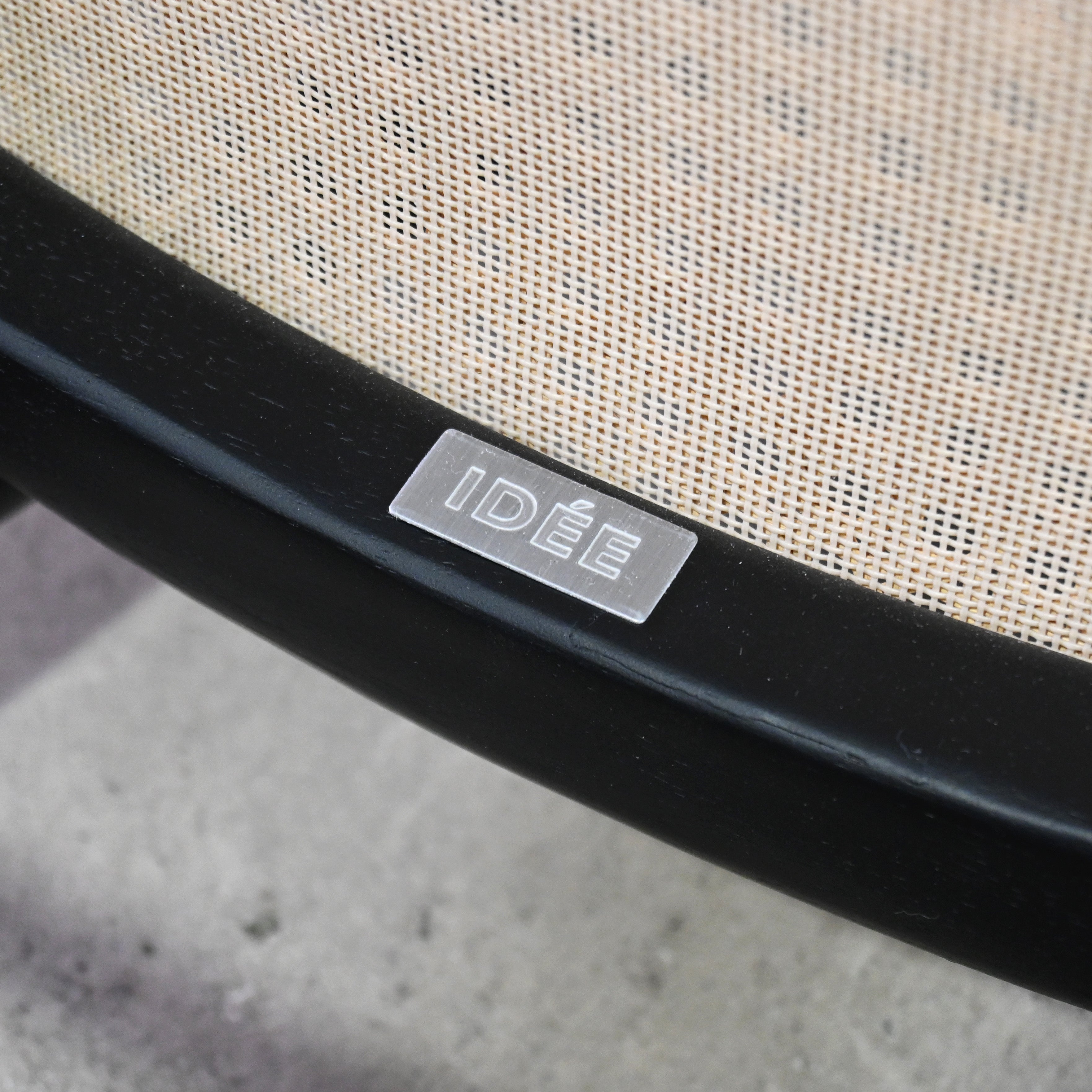 IDÉE Convent chair Black Andreu Carulla Romanesque style Modern design / イデー コンベントチェア ブラック アンドレウ・カルーヤ ロマネスク様式 モダンデザイン