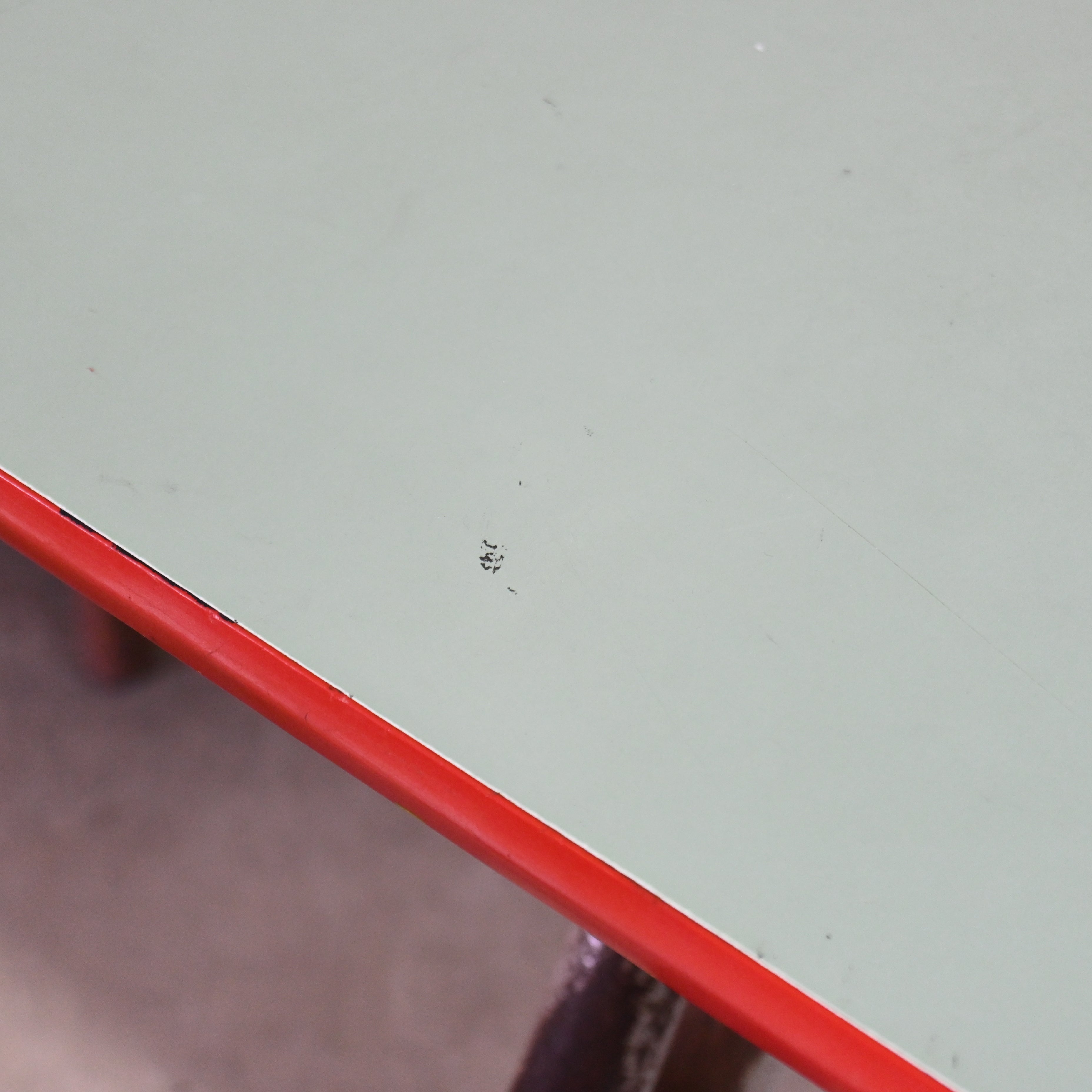 Dutch vintage Luctor N.V. Baarn School desk and chairs 2 seater / オランダ ヴィンテージ スクールデスク チェア一体型 2シーター
