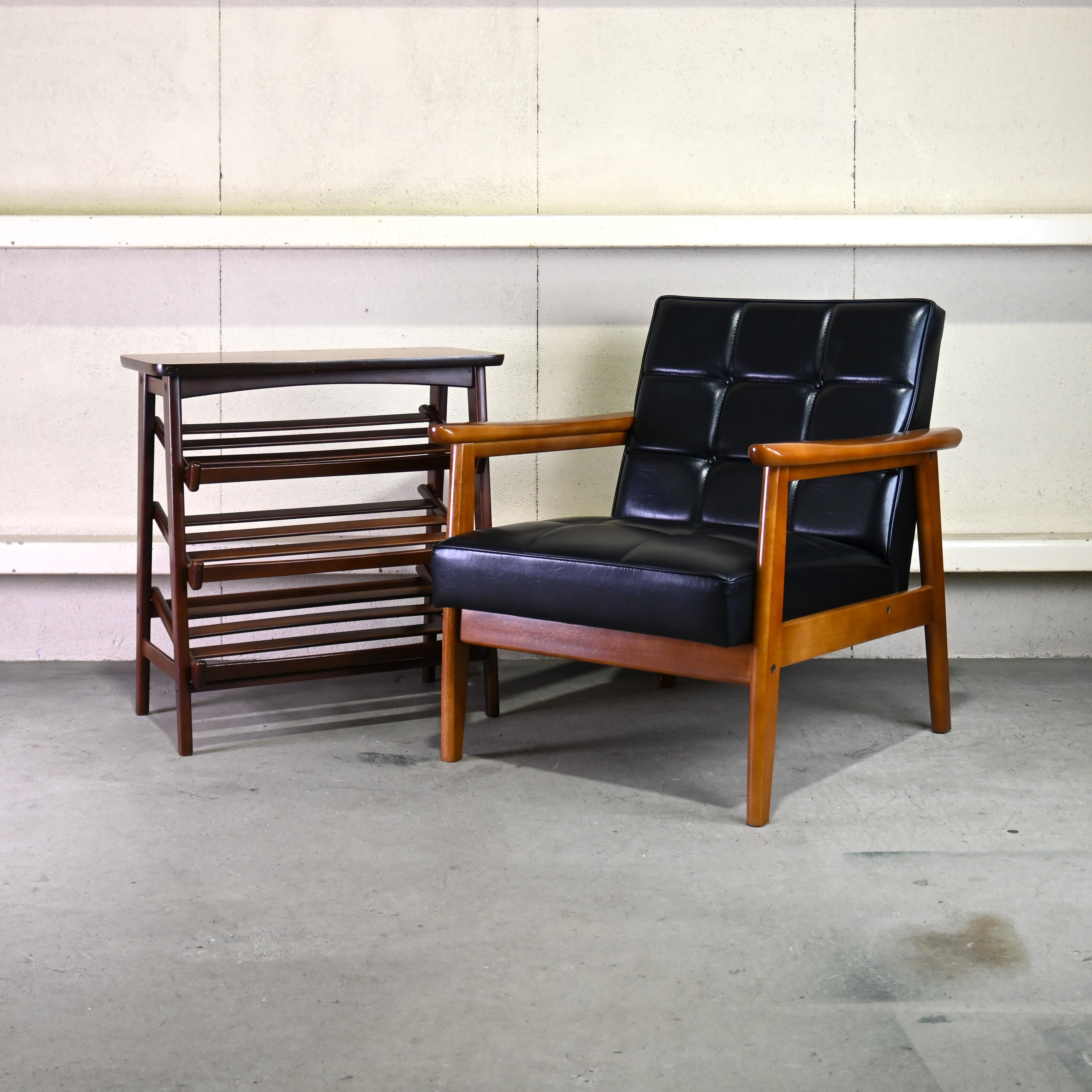 karimoku60 K-chair 1seater Standard black Japanese modern Long life design / カリモク60 Kチェア 1シーター スタンダードブラック ジャパニーズモダン ロングライフデザイン