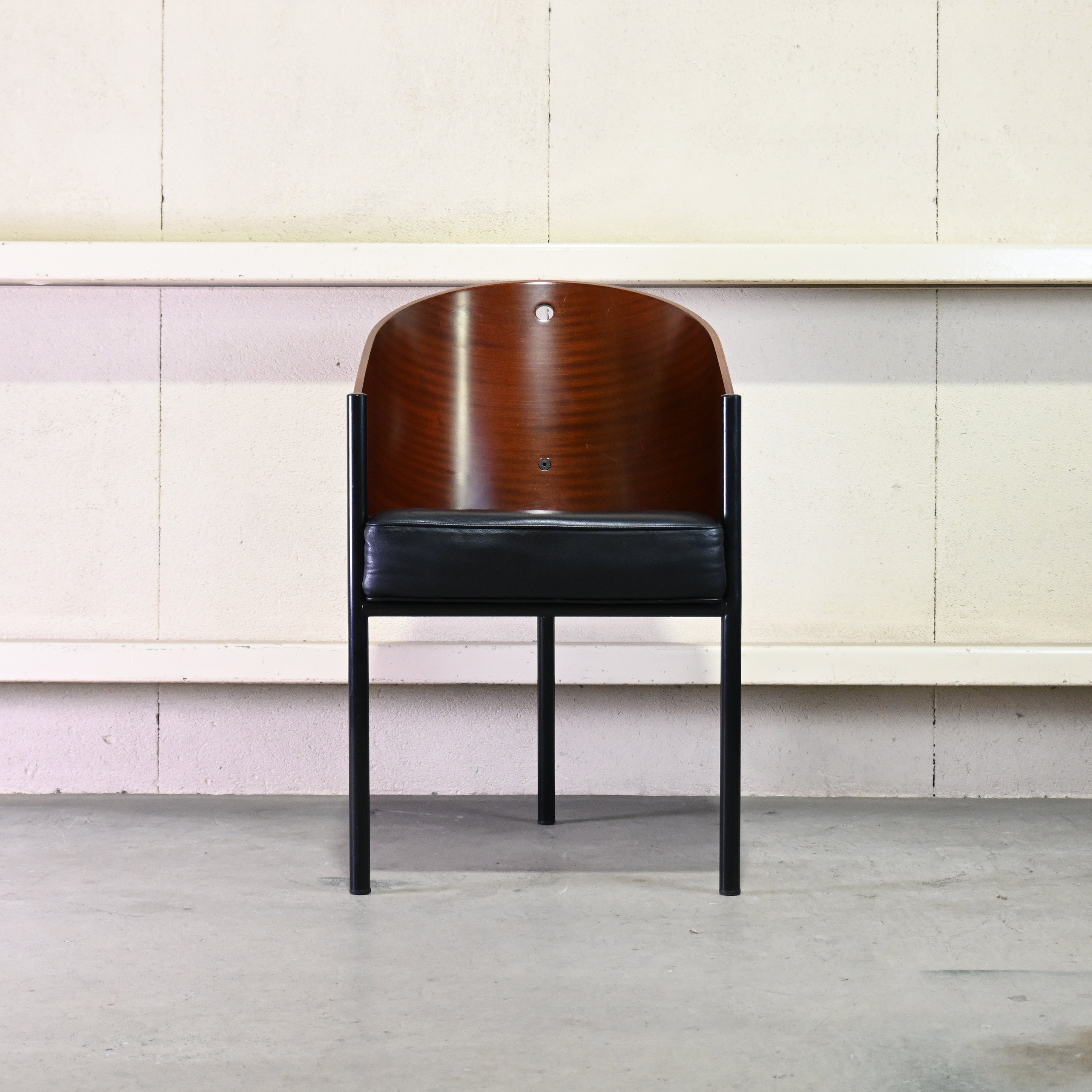 Driade Aleph Costes chair Philippe Starck Mahogany × Steel Italian modern design / ドリアデ アレフ コステスチェア フィリップスタルク マホガニー × スチール イタリアンモダンデザイン