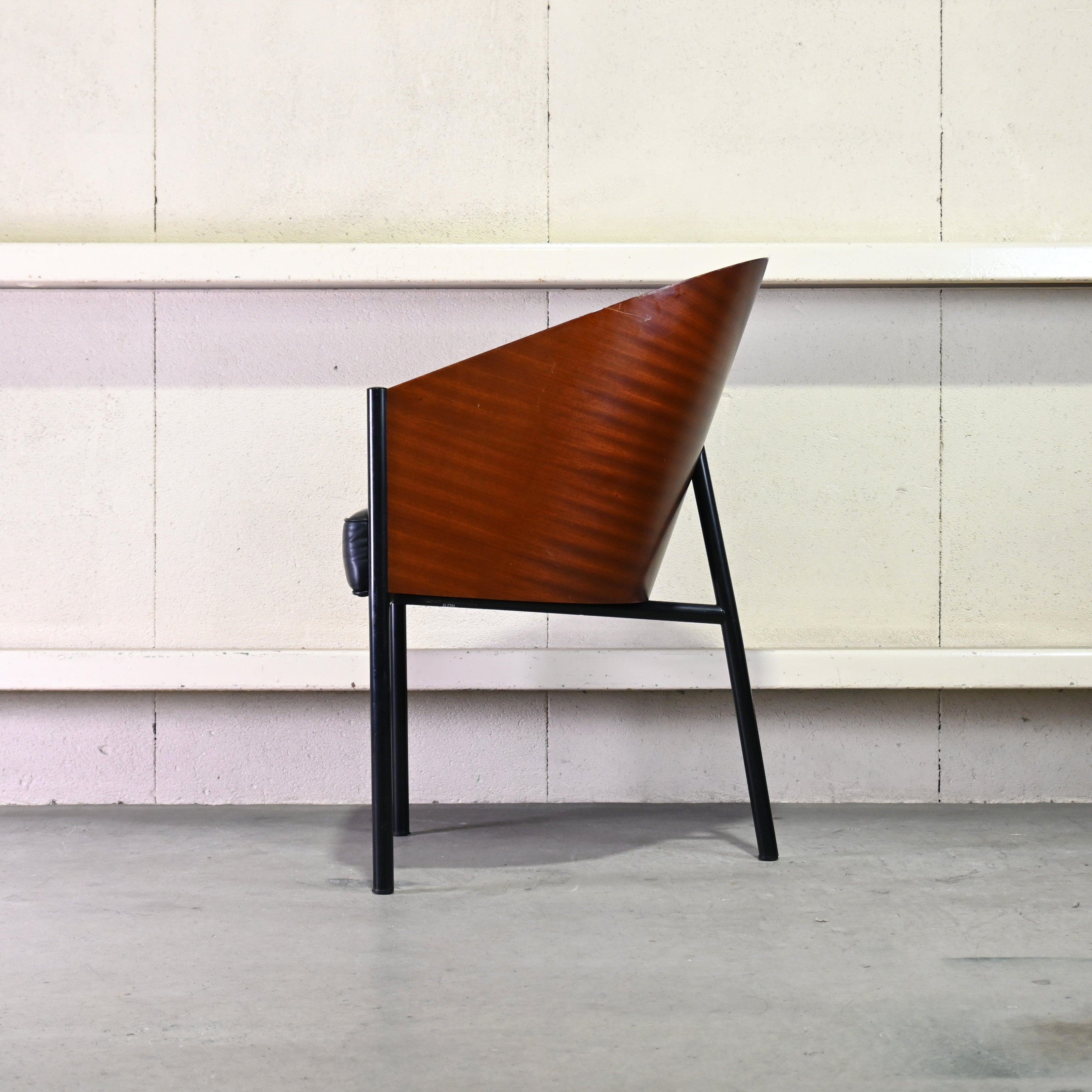 Driade Aleph Costes chair Philippe Starck Mahogany × Steel Italian modern design / ドリアデ アレフ コステスチェア フィリップスタルク マホガニー × スチール イタリアンモダンデザイン