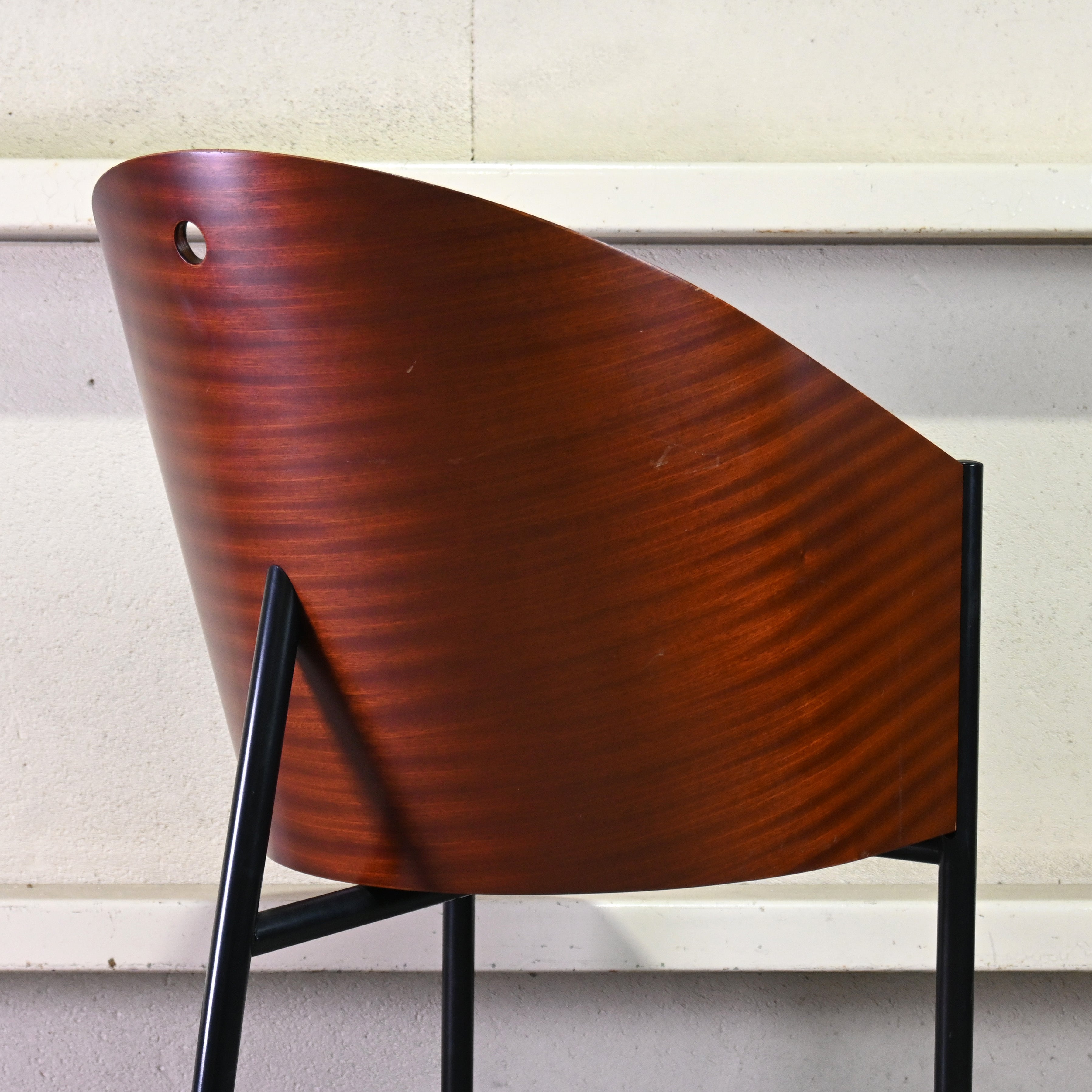 Driade Aleph Costes chair Philippe Starck Mahogany × Steel Italian modern design / ドリアデ アレフ コステスチェア フィリップスタルク マホガニー × スチール イタリアンモダンデザイン