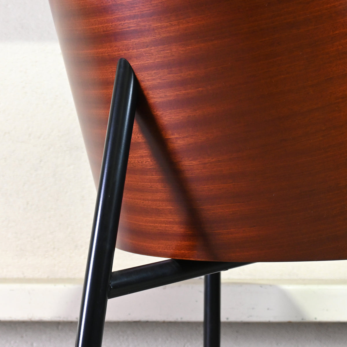 Driade Aleph Costes chair Philippe Starck Mahogany × Steel Italian 