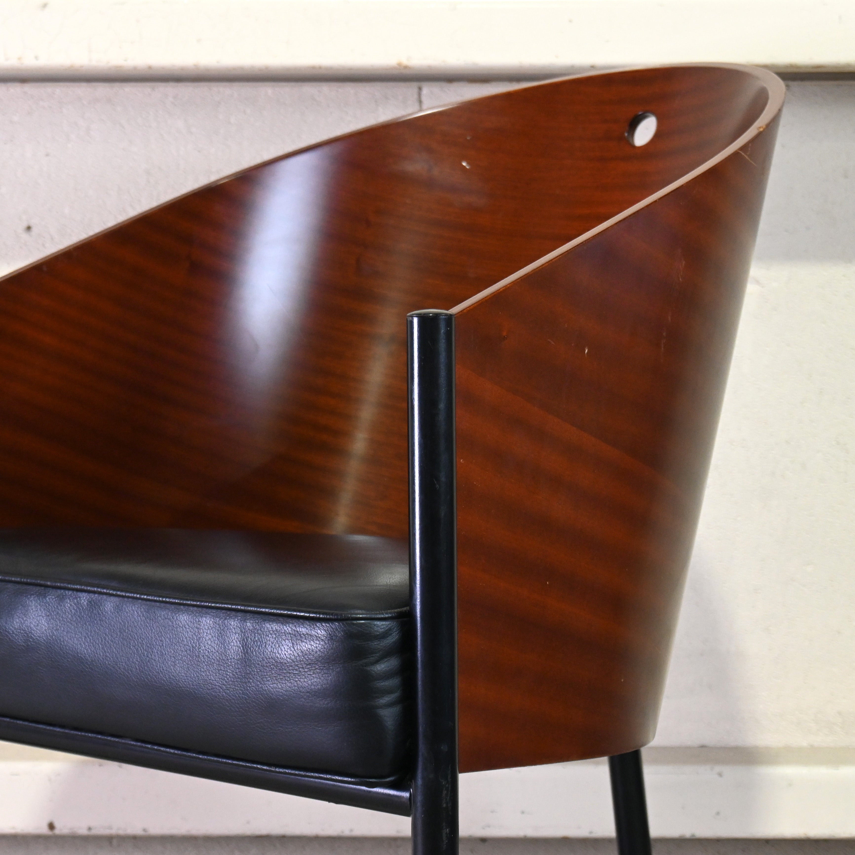 Driade Aleph Costes chair Philippe Starck Mahogany × Steel Italian modern design / ドリアデ アレフ コステスチェア フィリップスタルク マホガニー × スチール イタリアンモダンデザイン