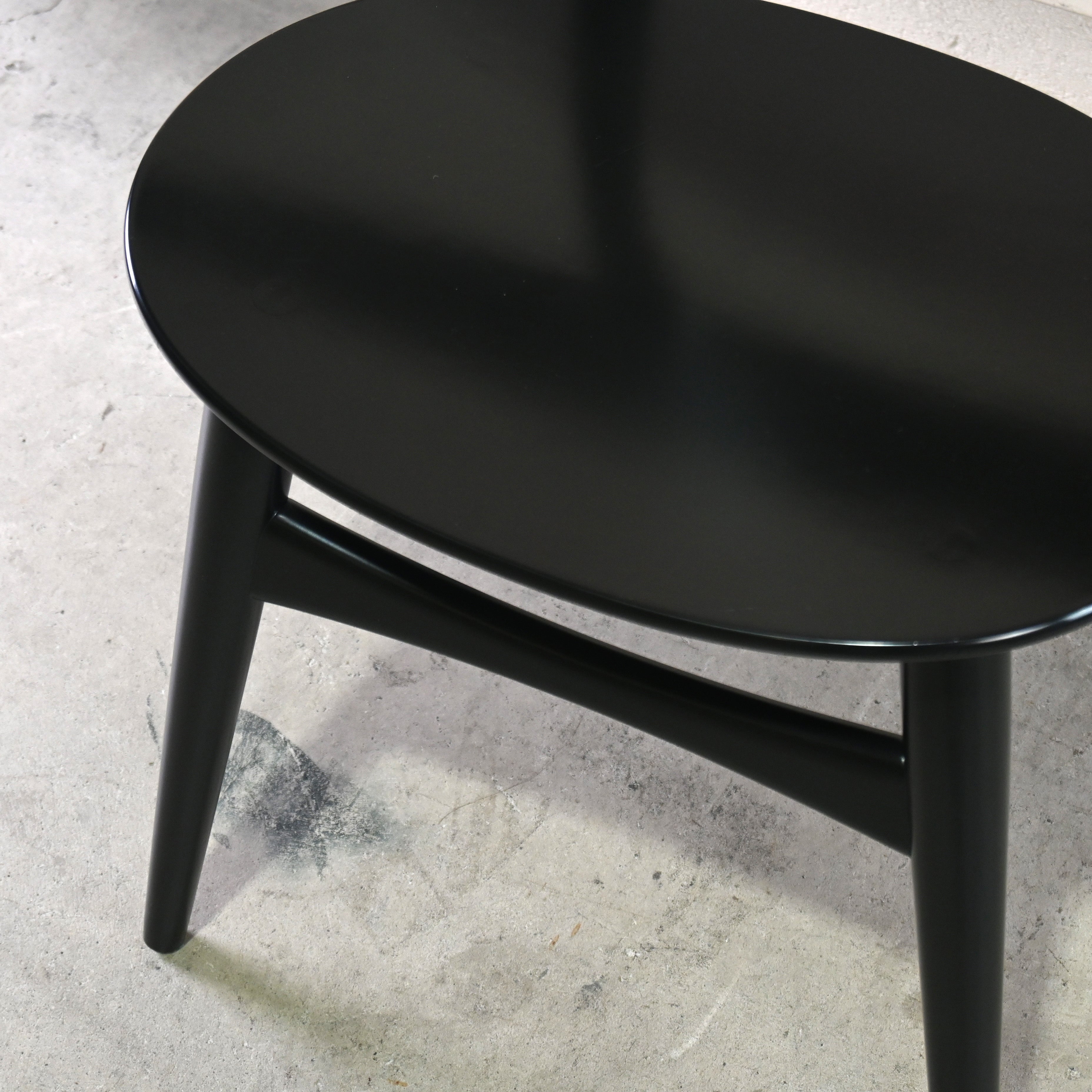 Carl Hansen & Søn Hans J. Wegner CH33T Dining chair Beechwood Black painted Danish furniture Scandinavian design / カール・ハンセン＆サン ハンス J. ウェグナー CH33T ダイニングチェア ビーチ材 ブラック塗装 デンマーク家具 北欧デザイン