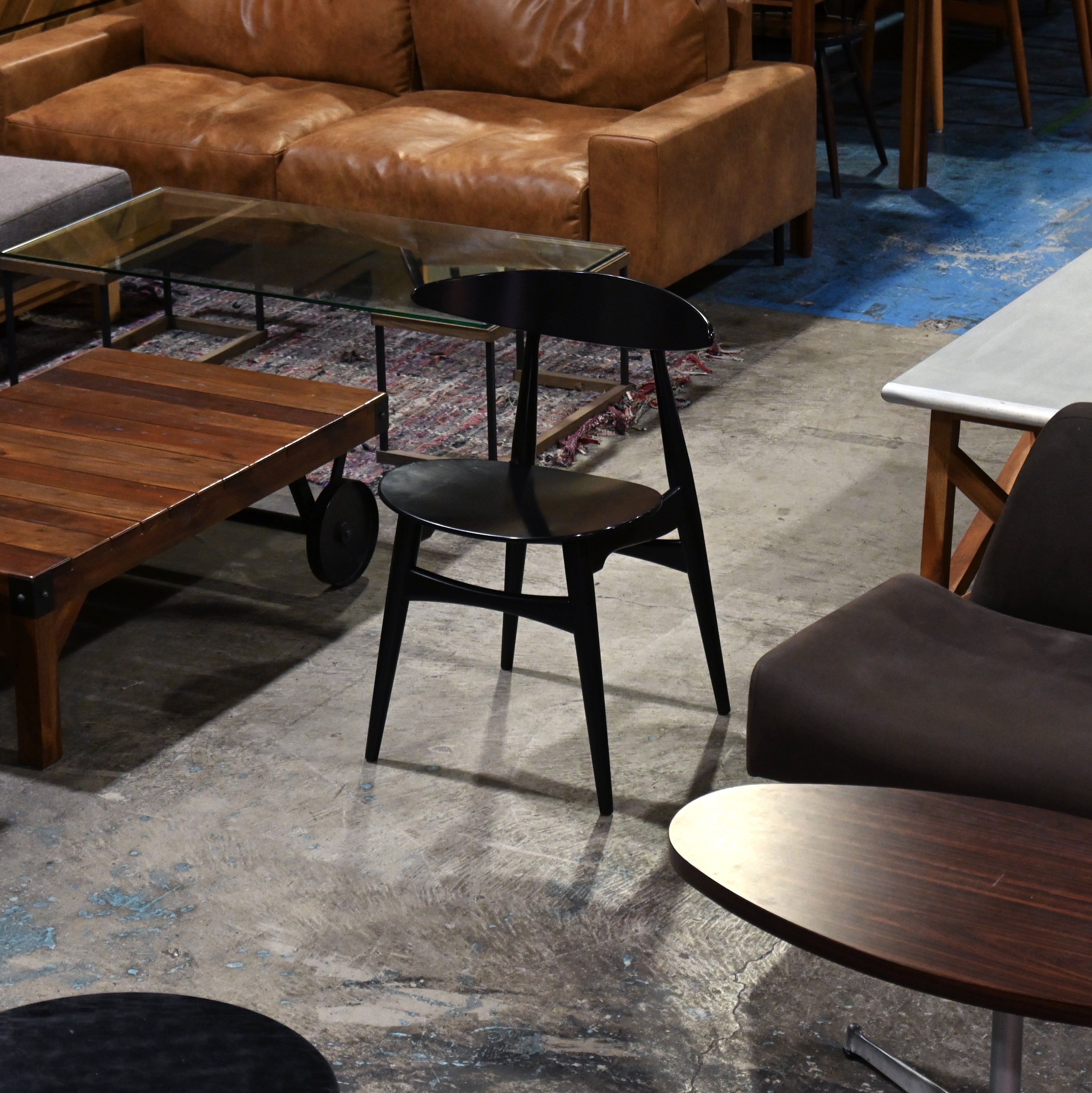 Carl Hansen & Søn Hans J. Wegner CH33T Dining chair Beechwood Black painted Danish furniture Scandinavian design / カール・ハンセン＆サン ハンス J. ウェグナー CH33T ダイニングチェア ビーチ材 ブラック塗装 デンマーク家具 北欧デザイン