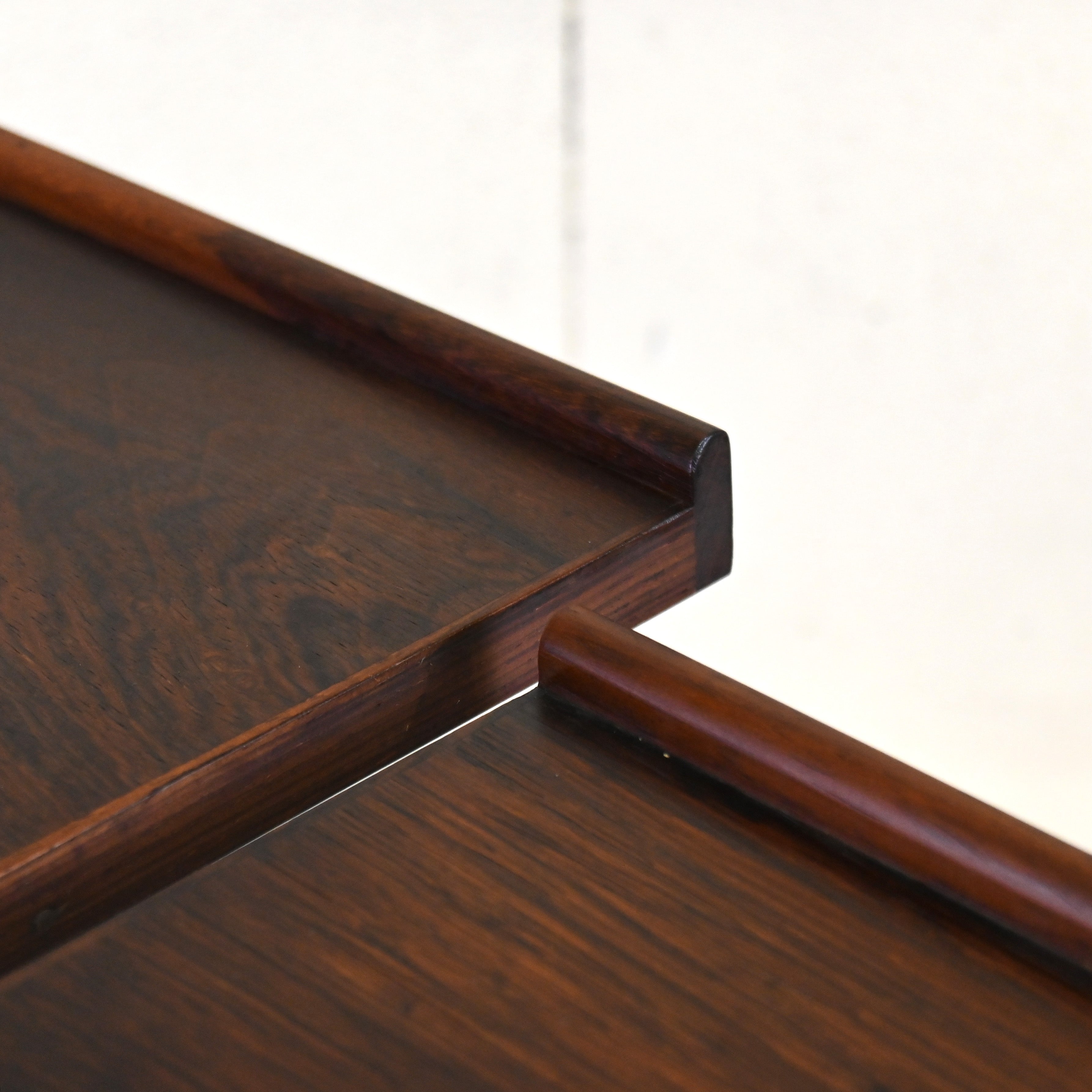 H.M.N Rosewood × Steel Adjustable reading table Danish vintage Scandinavian design / エイチエムエヌ ローズウッド × スチール アジャスタブル リーディングテーブル デンマークヴィンテージ 北欧デザイン