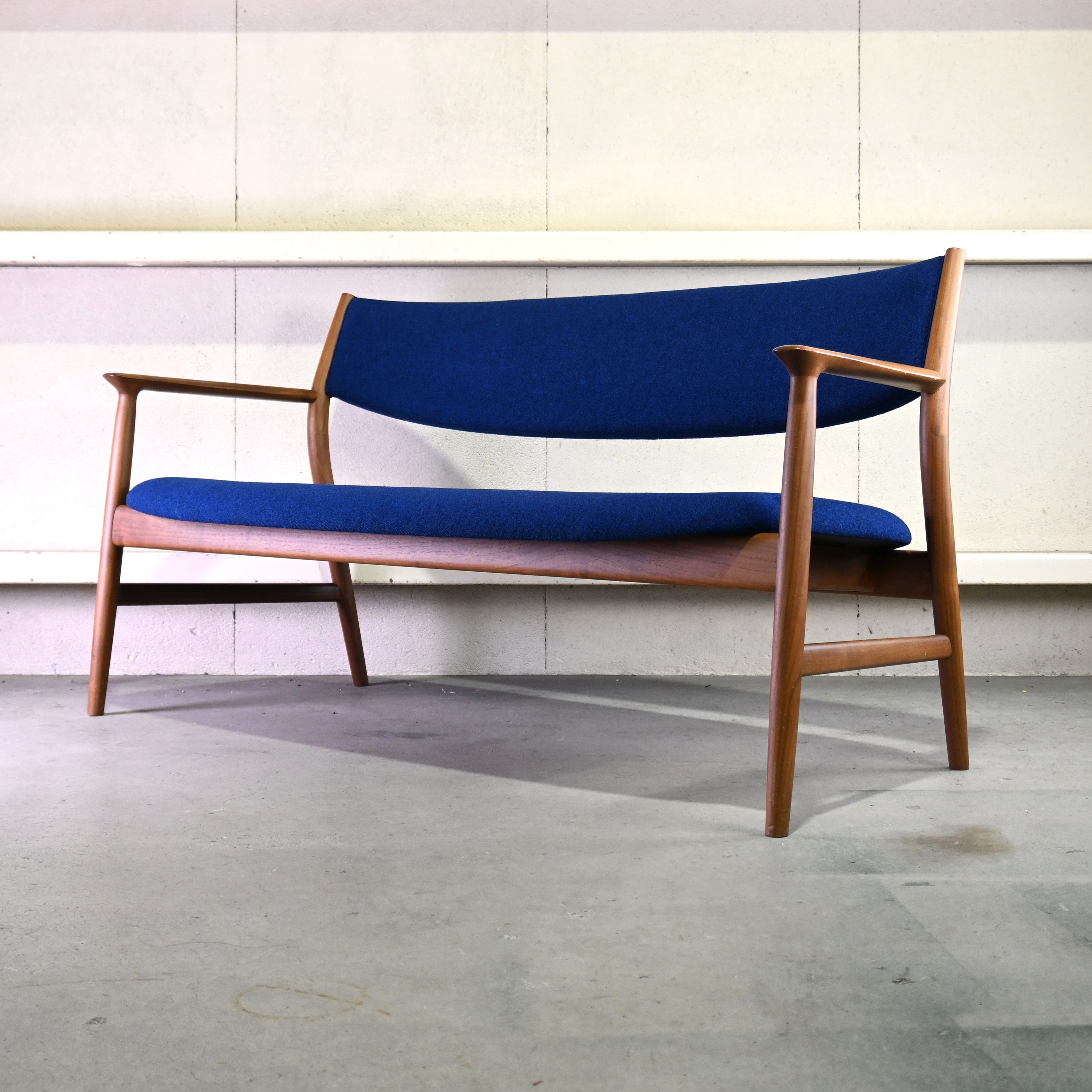 カンディーハウス KAMUY LUX リビング 2シーター 美品✨️ 深澤直人 CONDE HOUSE Naoto Fukasawa KAMUY LUX Living 2seater Walnut kvadrat