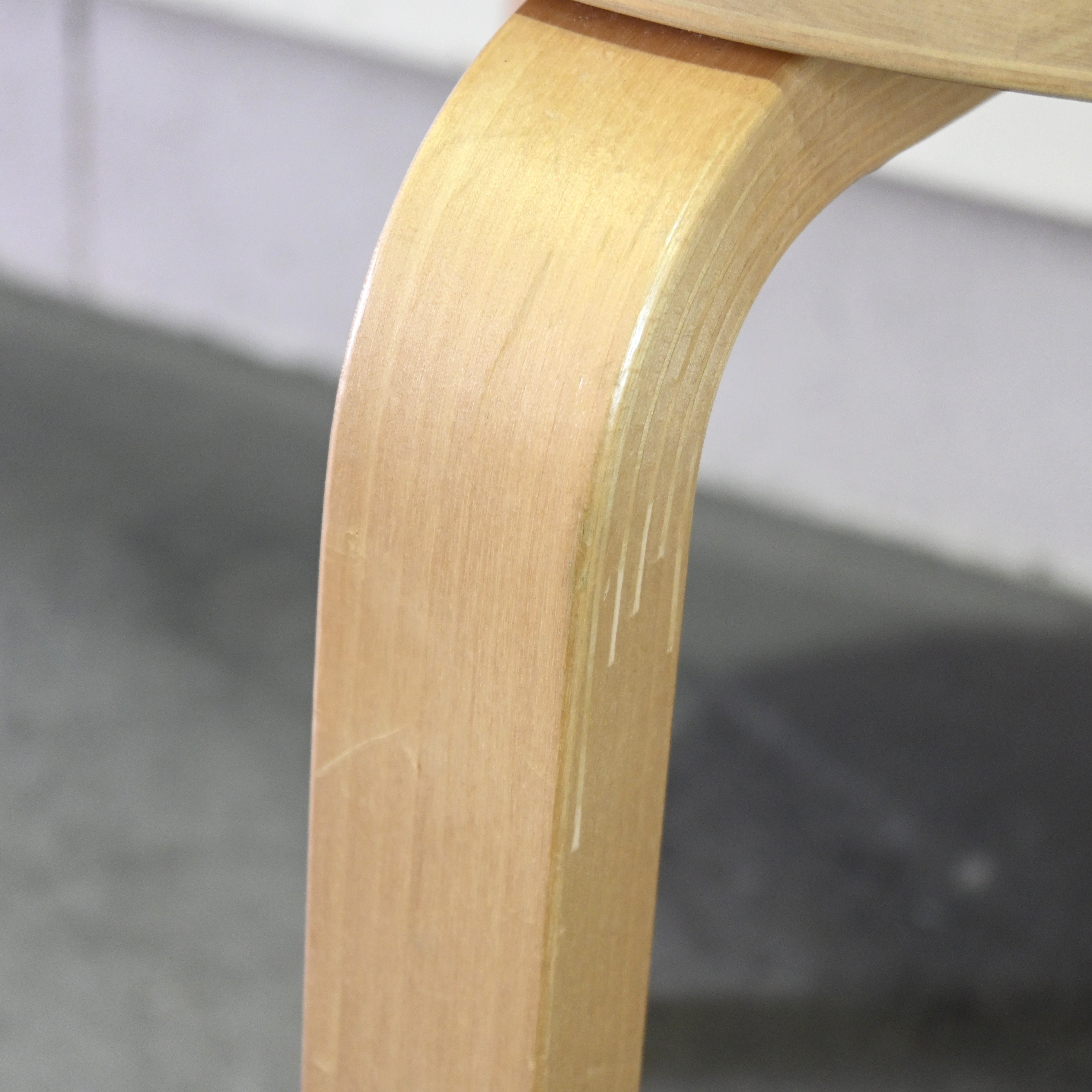 Artek Alvar Aalto STOOL60 Birch wood Natural lacquer 2011's Scandinavian design / アルテック アルヴァ・アアルト スツール60 バーチ材 ナチュラルラッカー 2011年 北欧デザイン