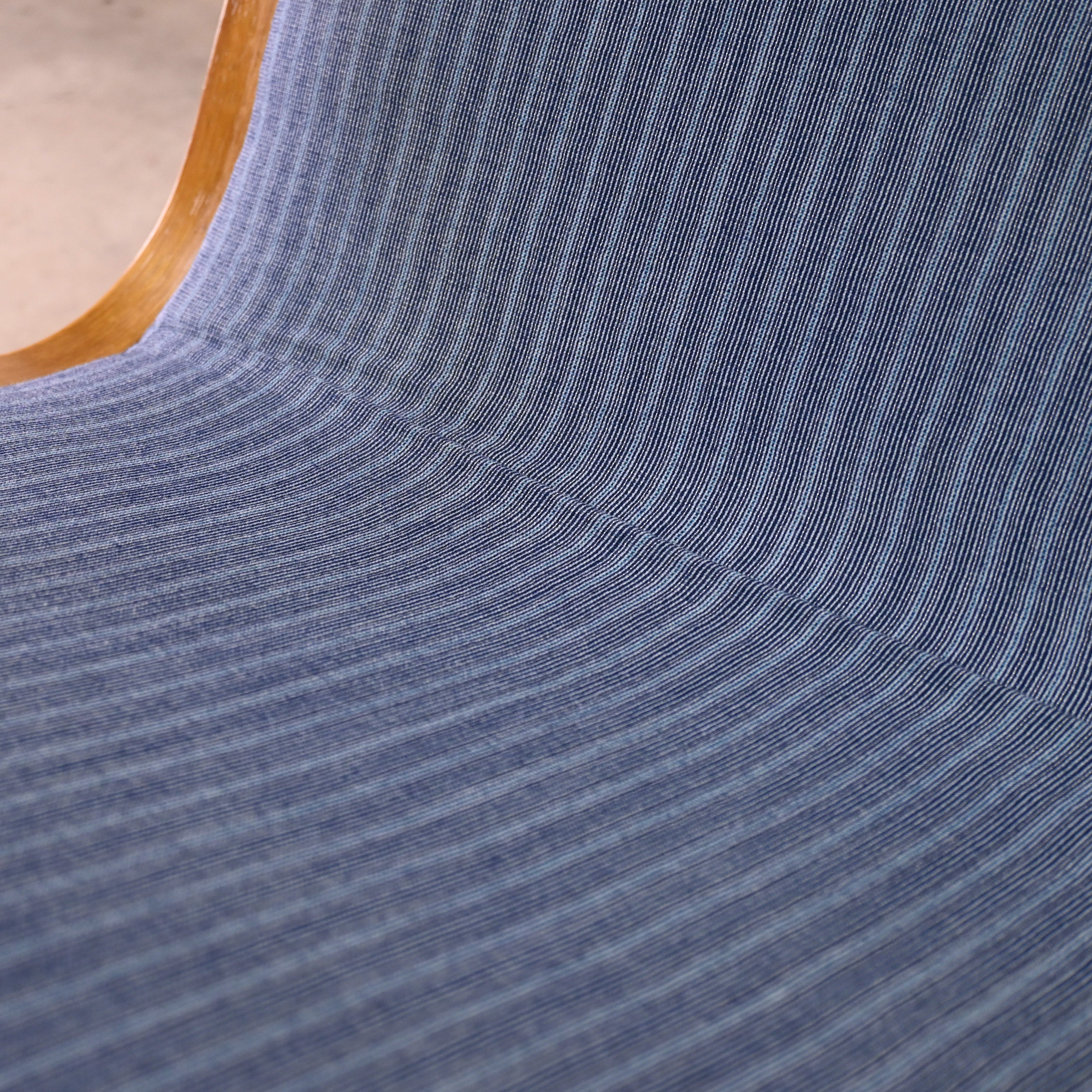 Tendo mokko Mitsumasa Sugasawa Heron Vintage High back chair Oakwood × UK Fabric Remake Japanese modern style / 天童木工 菅澤光政 ヘロン ヴィンテージ ハイバックチェア オーク材 × ファブリック リメイク ジャパニーズモダンスタイル