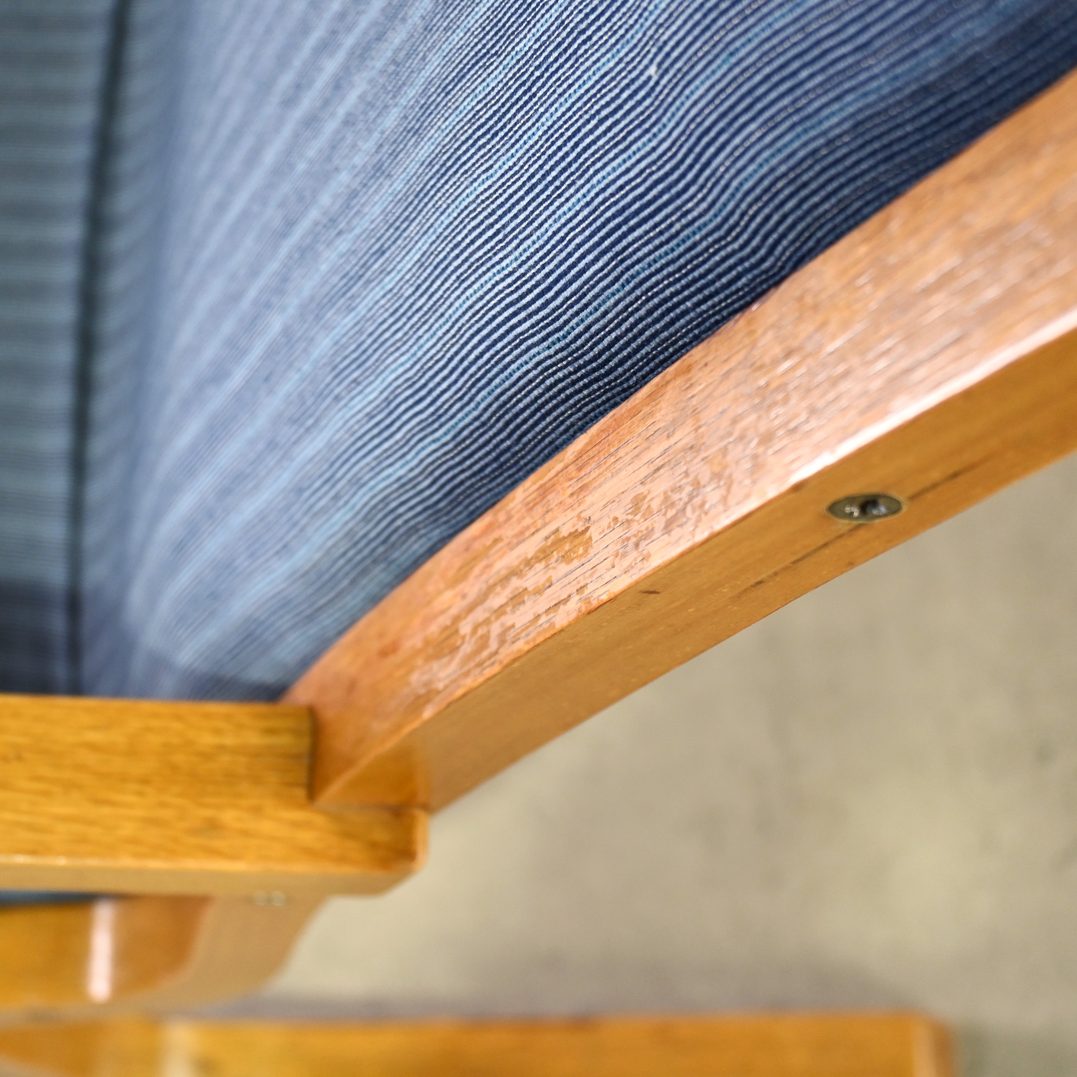 Tendo mokko Mitsumasa Sugasawa Heron Vintage High back chair Oakwood × UK Fabric Remake Japanese modern style / 天童木工 菅澤光政 ヘロン ヴィンテージ ハイバックチェア オーク材 × ファブリック リメイク ジャパニーズモダンスタイル