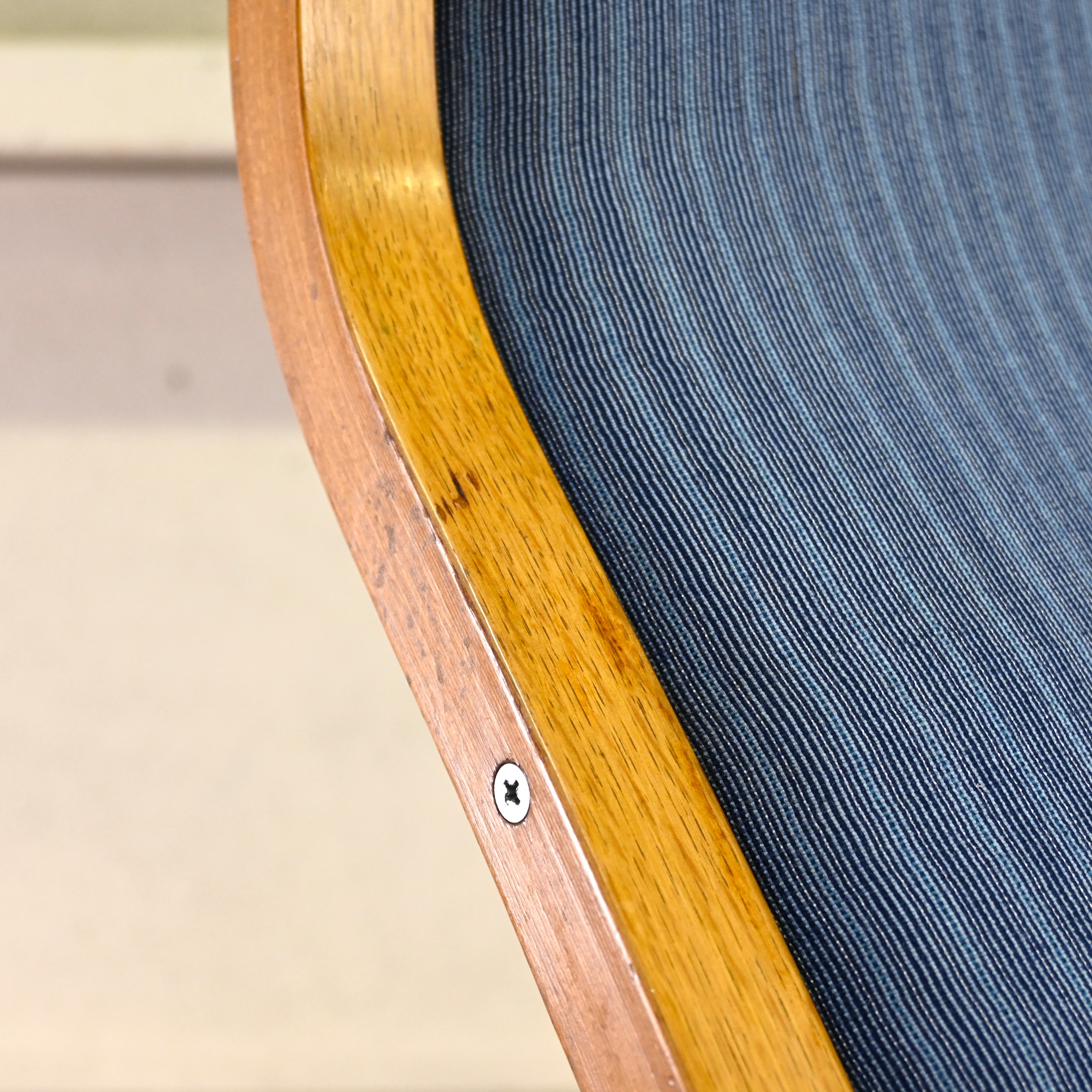 Tendo mokko Mitsumasa Sugasawa Heron Vintage High back chair Oakwood × UK Fabric Remake Japanese modern style / 天童木工 菅澤光政 ヘロン ヴィンテージ ハイバックチェア オーク材 × ファブリック リメイク ジャパニーズモダンスタイル