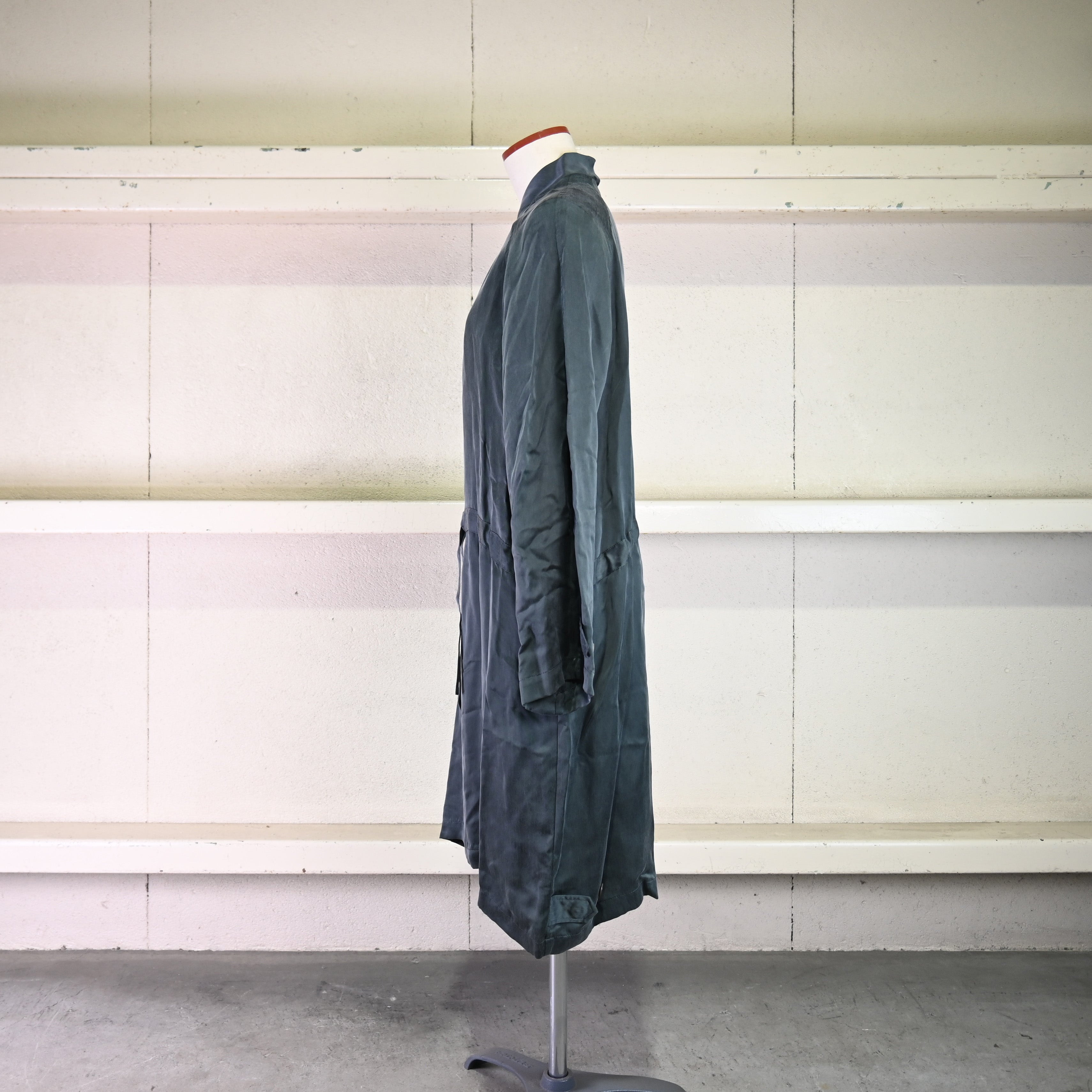 ANN DEMEULEMEESTER Zip One-piece "DRESS CULLY BUIO" size 36 / アン ドゥムルメステール ジップワンピース サイズ36 未使用