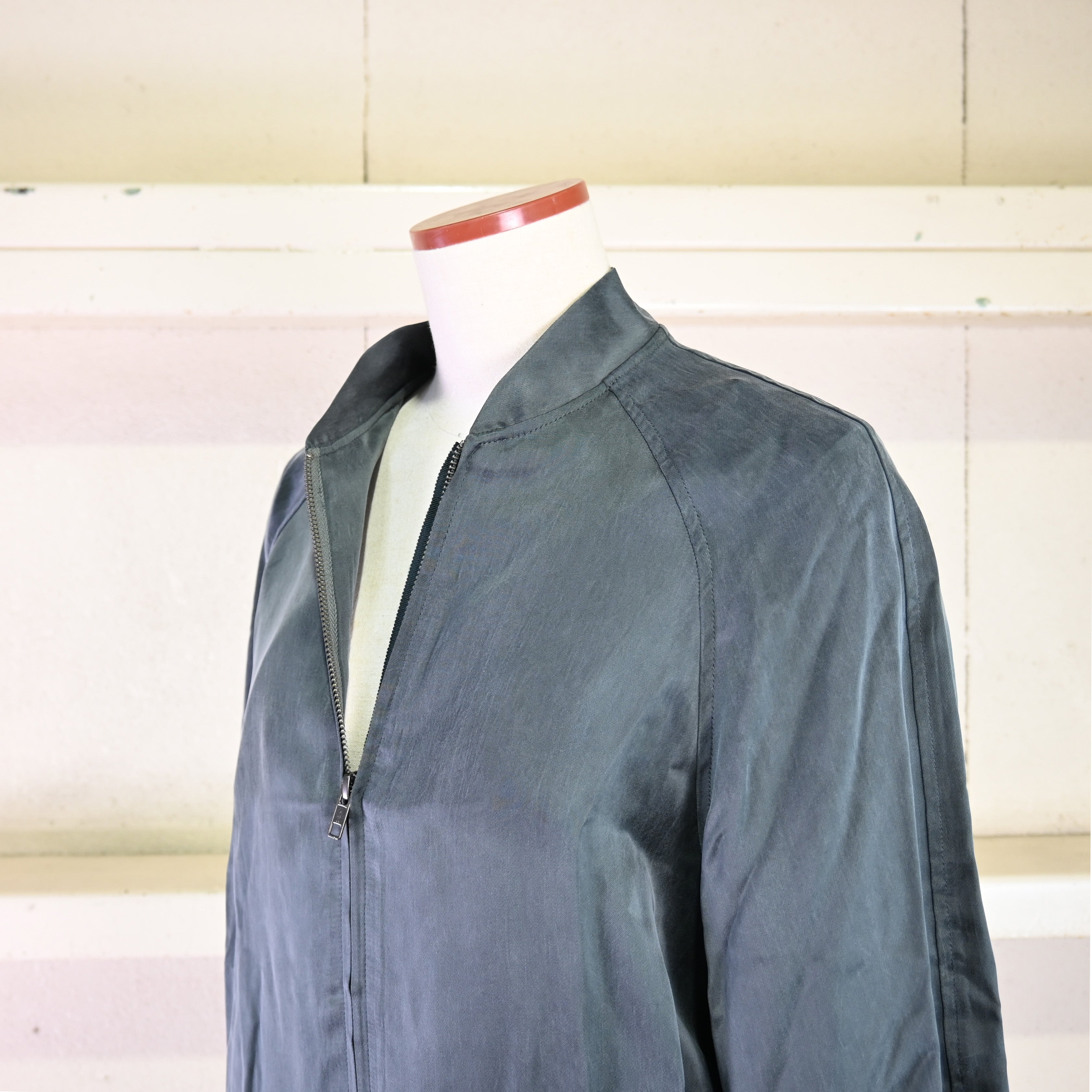 ANN DEMEULEMEESTER Zip One-piece "DRESS CULLY BUIO" size 36 / アン ドゥムルメステール ジップワンピース サイズ36 未使用