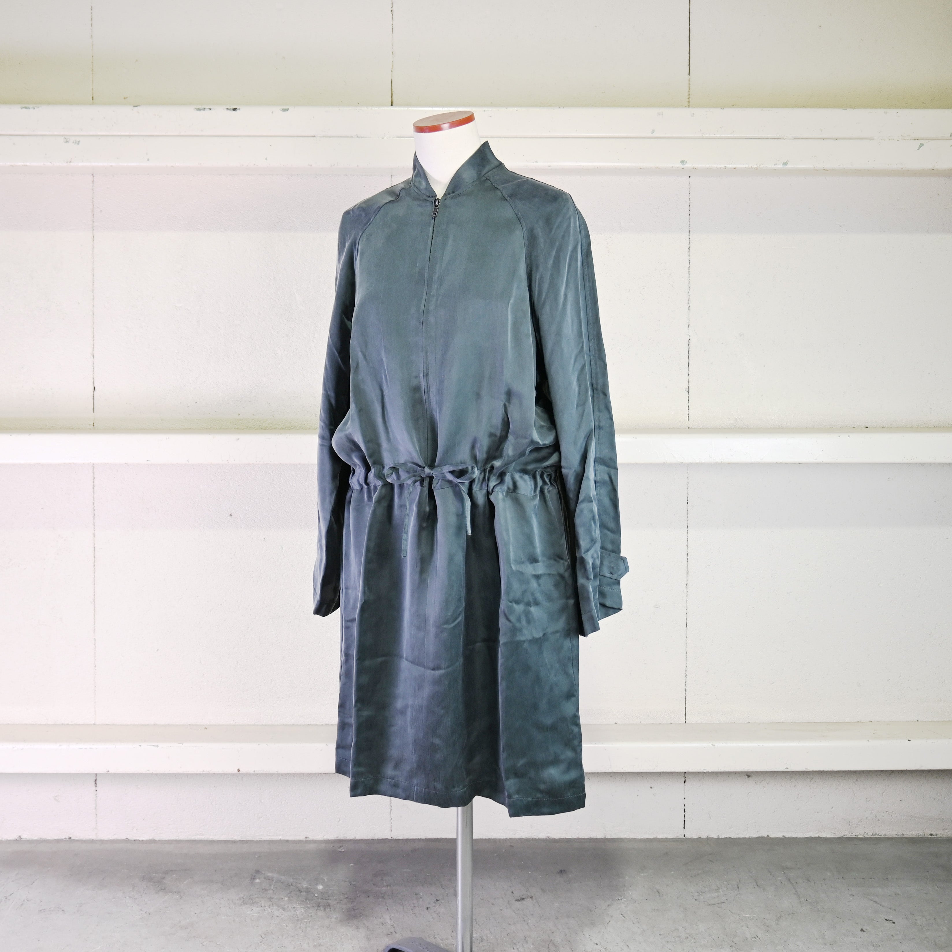 ANN DEMEULEMEESTER Zip One-piece "DRESS CULLY BUIO" size 36 / アン ドゥムルメステール ジップワンピース サイズ36 未使用