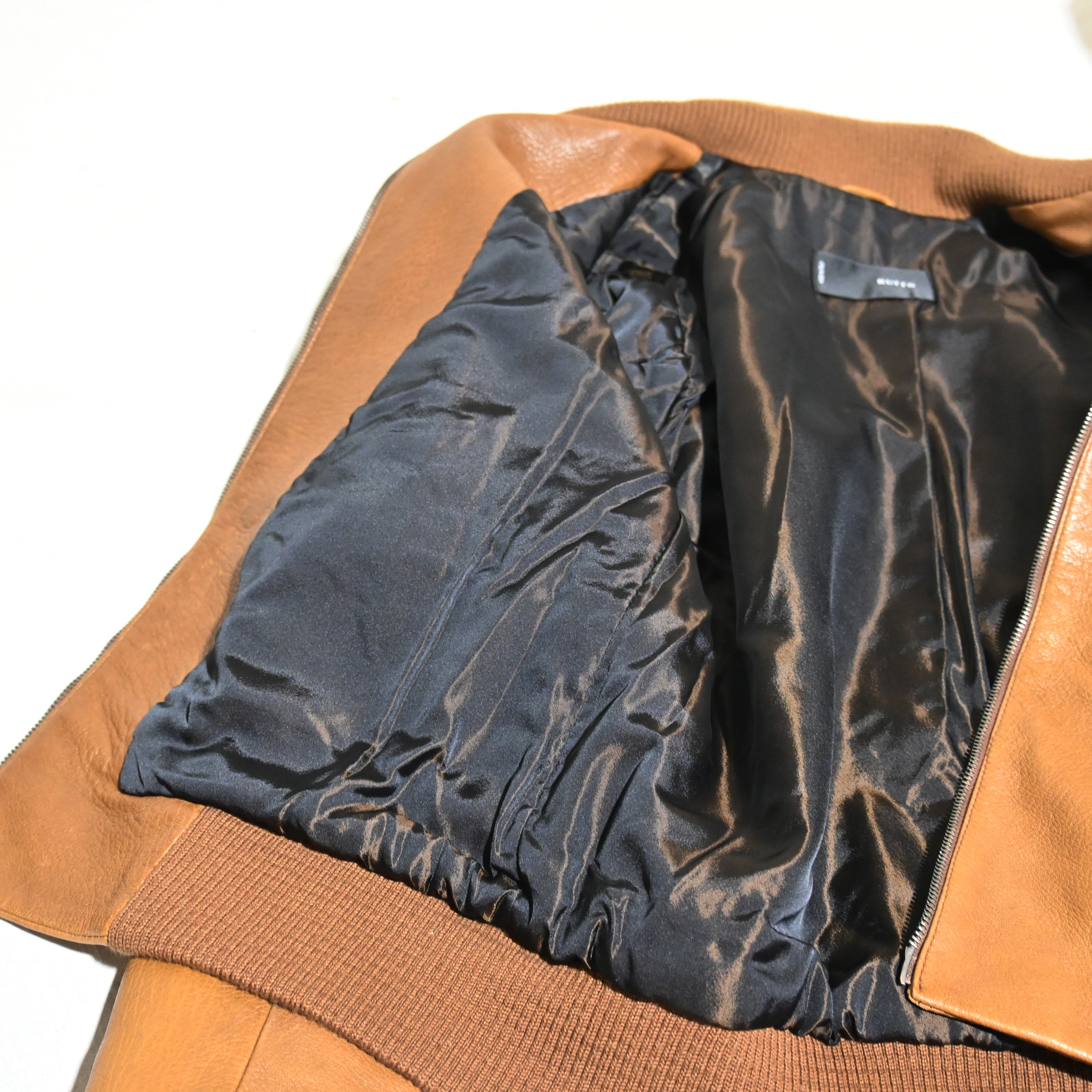 RUFFO Leather zip-up Blouson Mens / ルッフォ レザー ジップアップ ブルゾン ジャケット メンズ 40