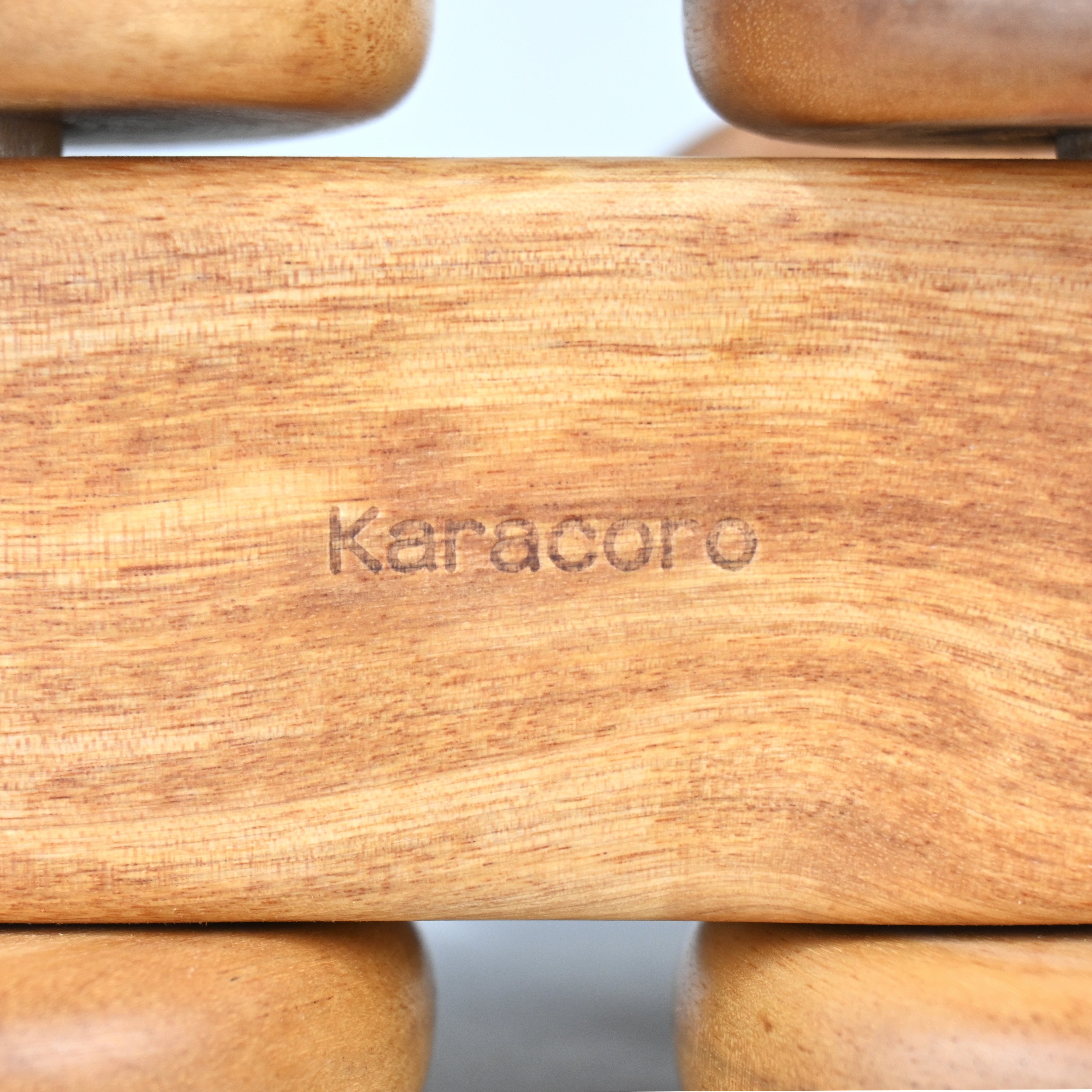 Hand crafted Wooden toy "kara coro" Hokkaido birch wood Japanese craft / ハンドメイド 木製玩具 汽車 "カラコロ" 北海道 樺材 ジャパニーズクラフト