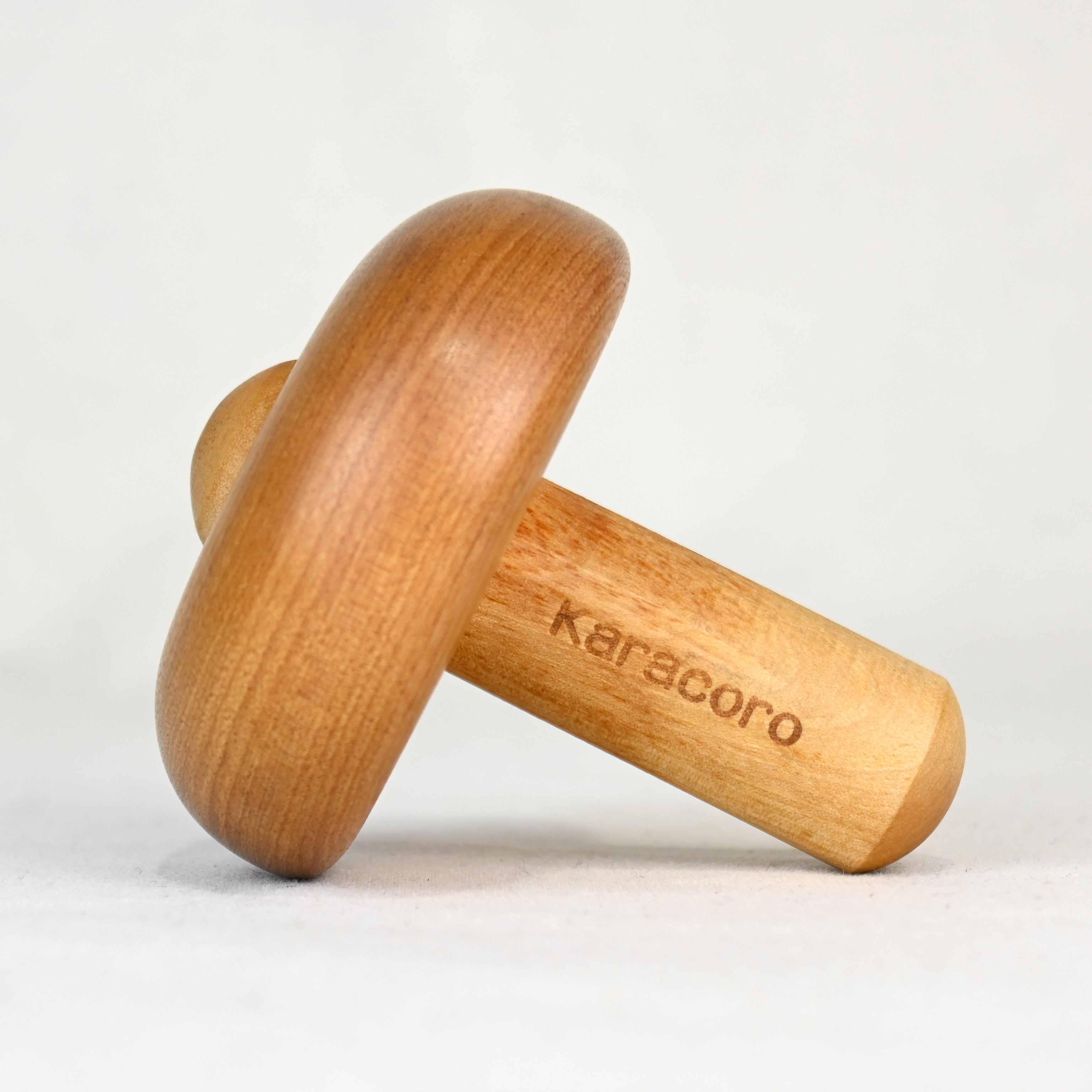 Hand crafted Wooden toy "kara coro" Hokkaido birch wood Japanese craft / ハンドメイド 木製玩具 汽車 "カラコロ" 北海道 樺材 ジャパニーズクラフト