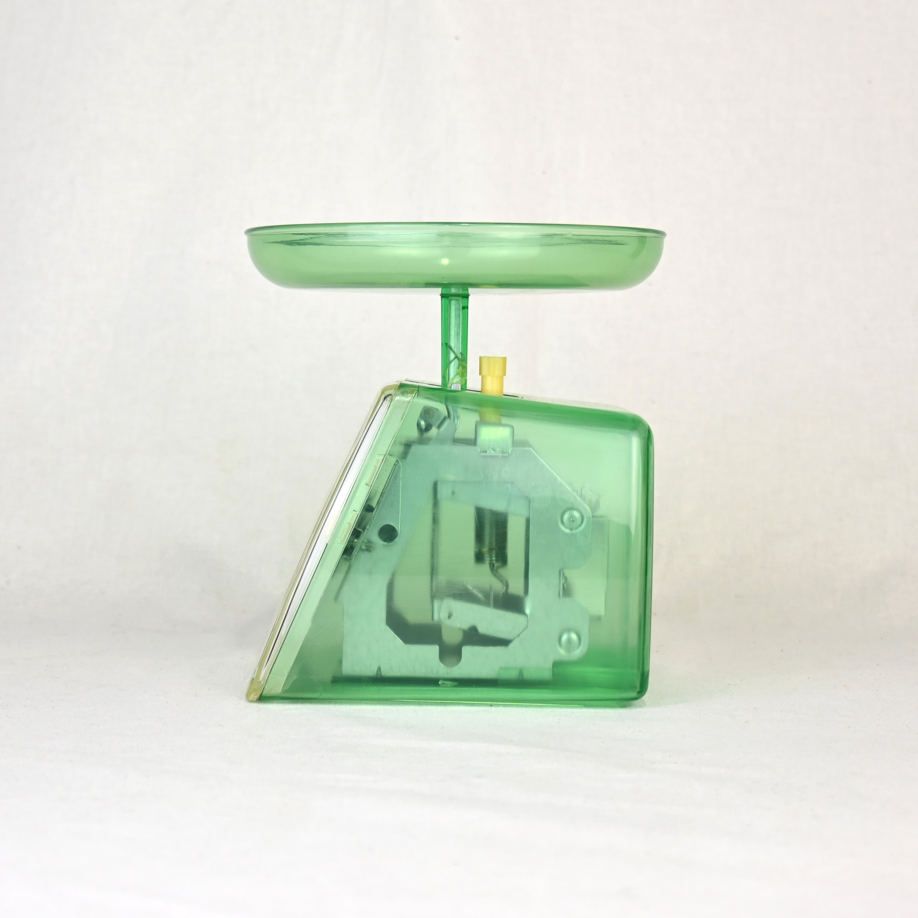 Skeleton green Kitchen scale MISAKI Japan vintage Retropop / スケルトン グリーン キッチンスケール 上皿計り ミサキ ジャパンヴィンテージ レトロポップ