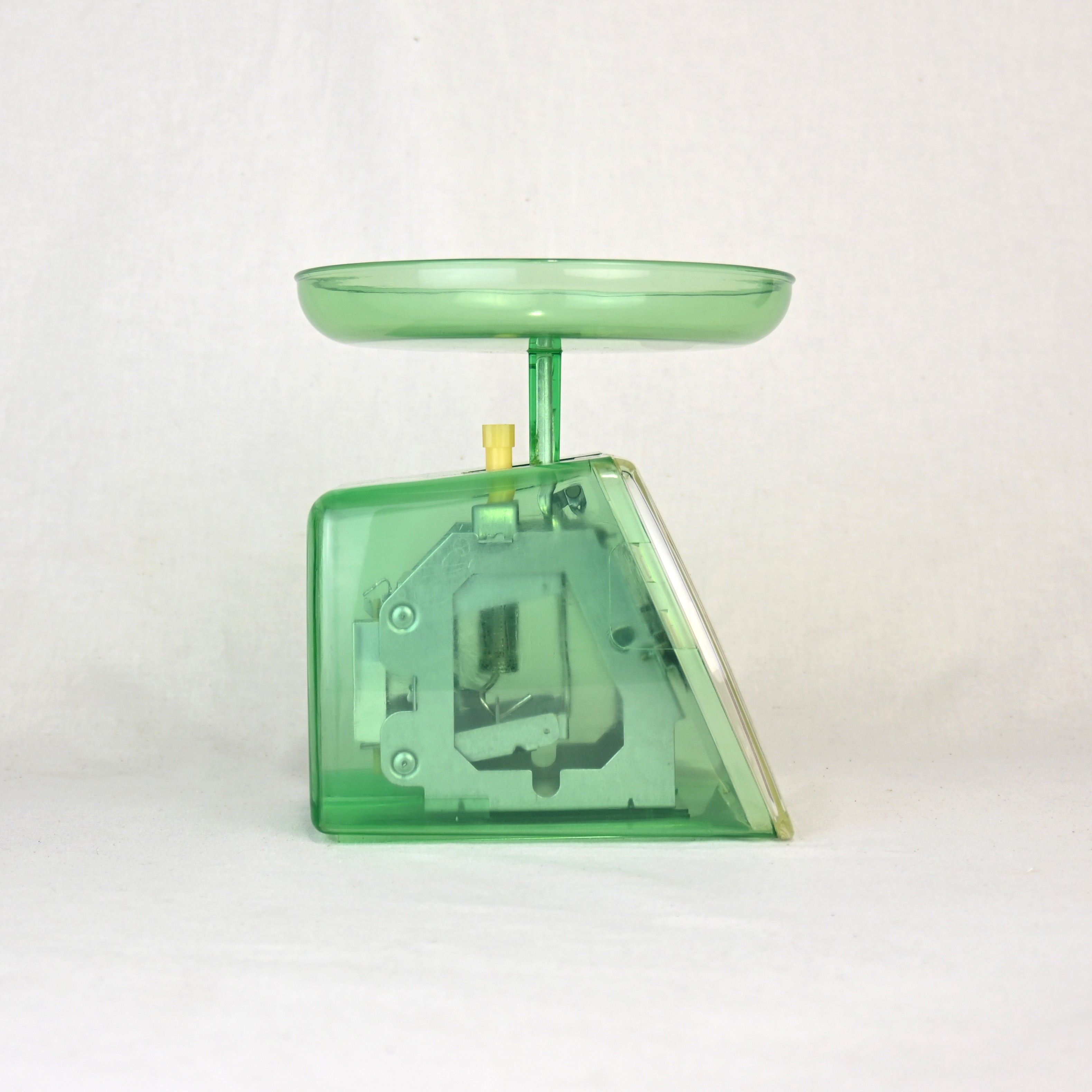 Skeleton green Kitchen scale MISAKI Japan vintage Retropop / スケルトン グリーン キッチンスケール 上皿計り ミサキ ジャパンヴィンテージ レトロポップ