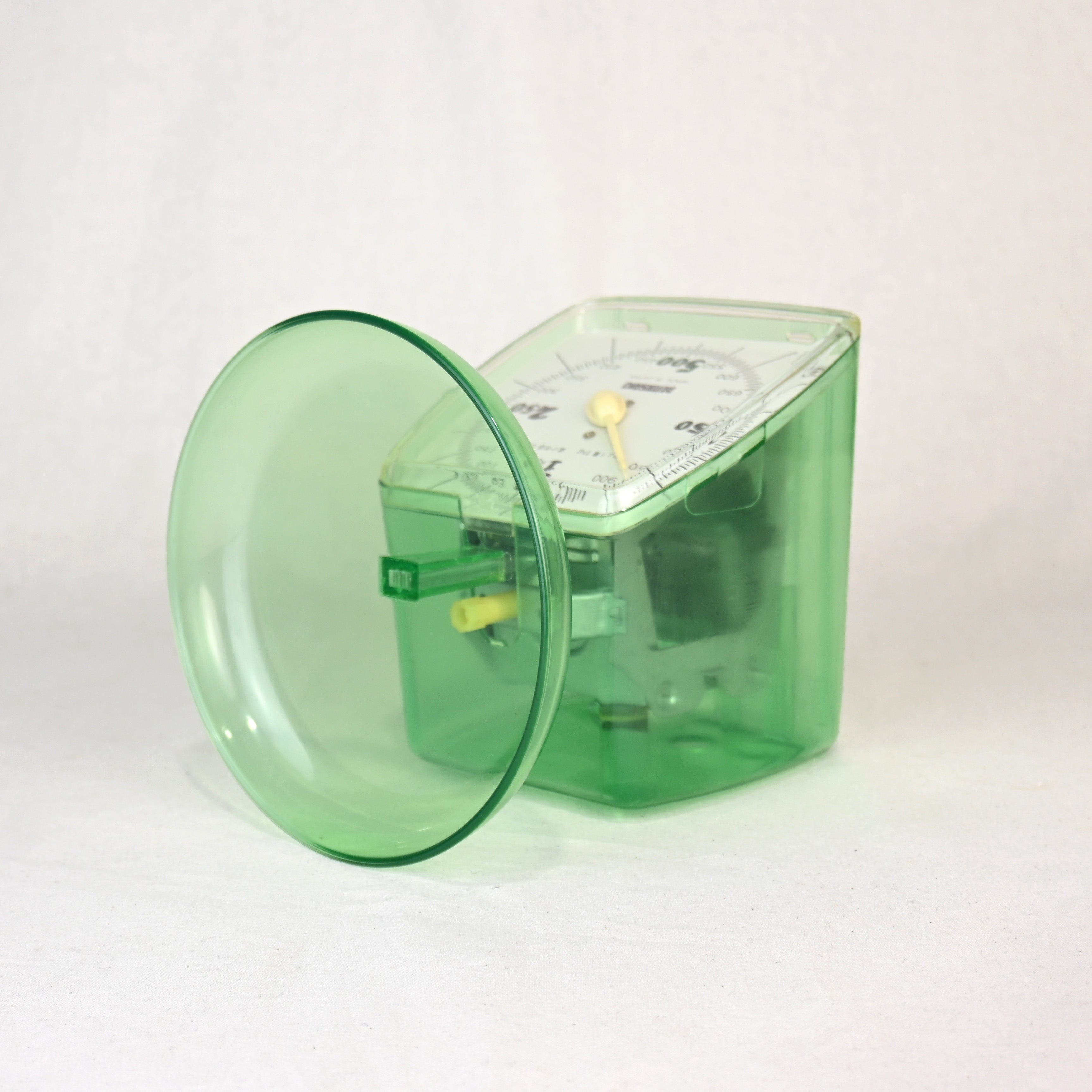 Skeleton green Kitchen scale MISAKI Japan vintage Retropop / スケルトン グリーン キッチンスケール 上皿計り ミサキ ジャパンヴィンテージ レトロポップ