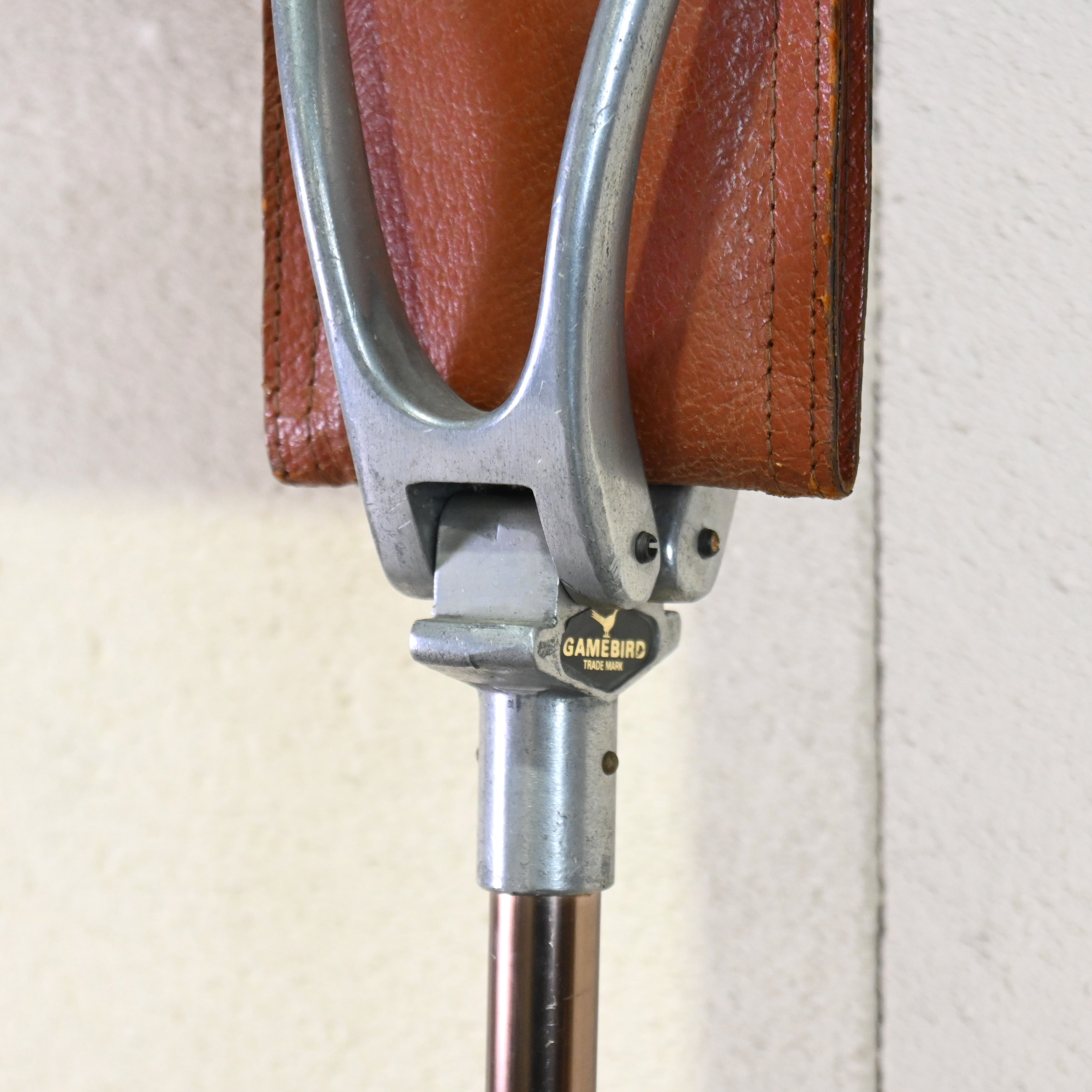 England vintage Gamebird shooting stick Stick chair Outdoor tool / イギリスヴィンテージ ゲームバード社 シューティングステッキ ステッキチェア アウトドアツール