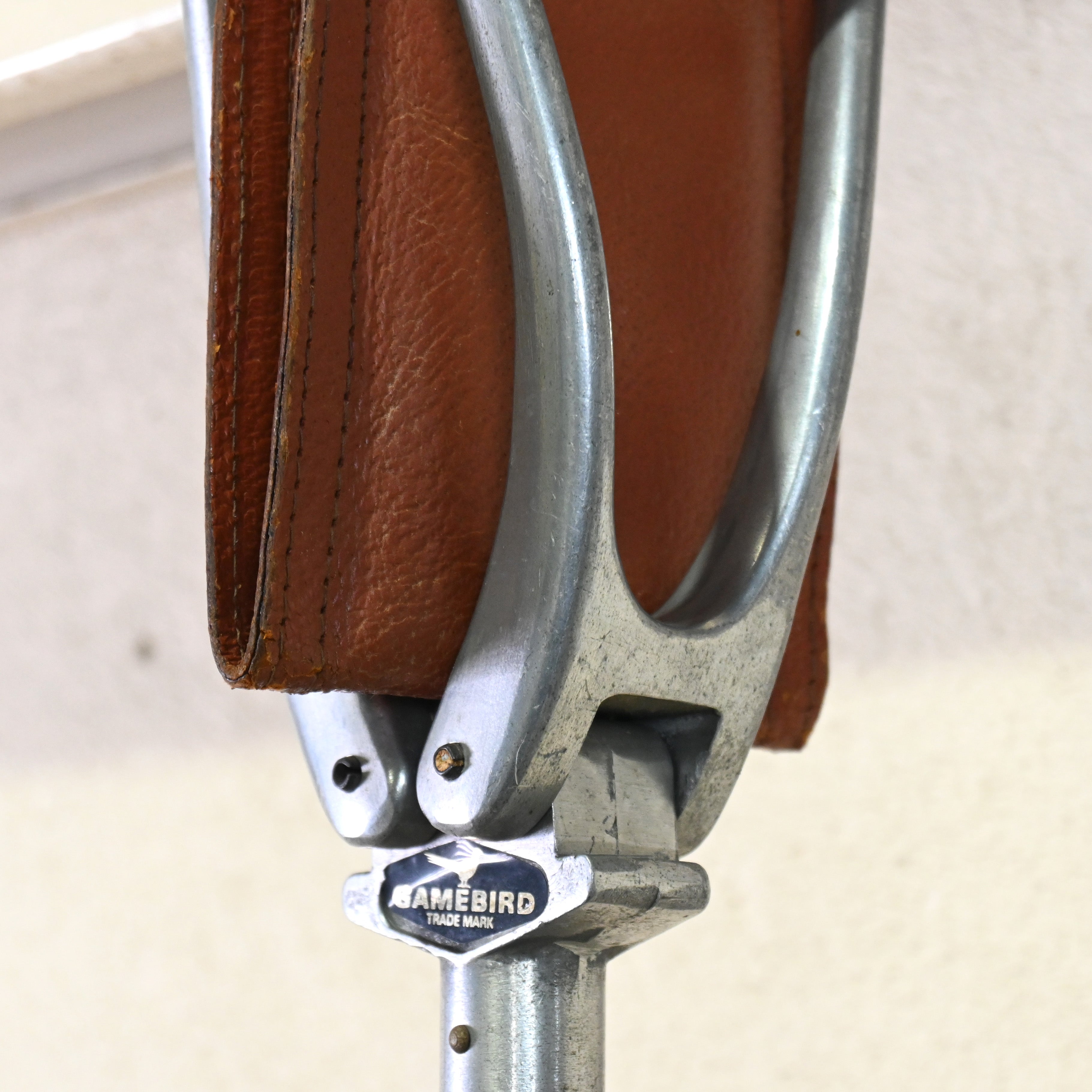 England vintage Gamebird shooting stick Stick chair Outdoor tool / イギリスヴィンテージ ゲームバード社 シューティングステッキ ステッキチェア アウトドアツール