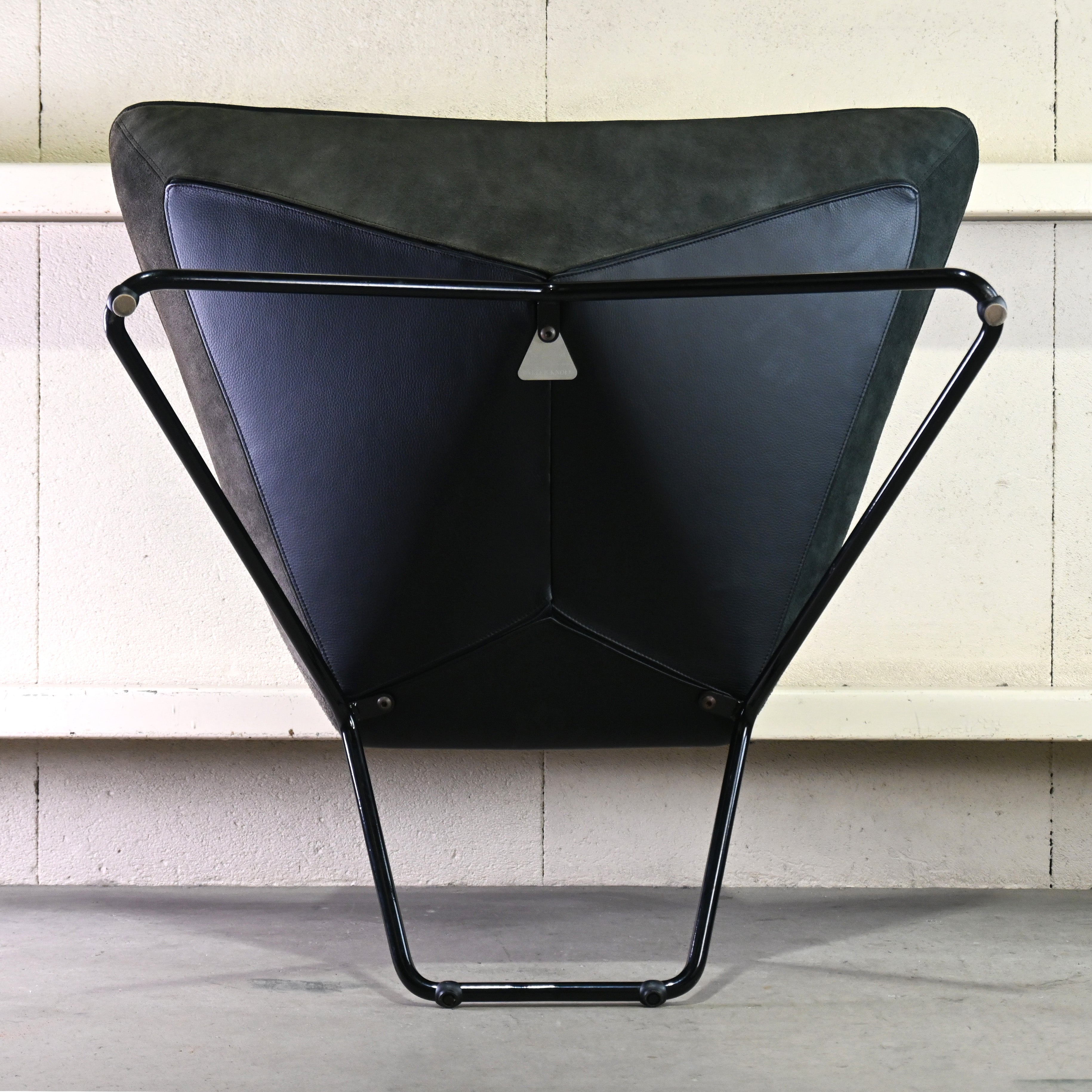 Walter Knoll UNStudio Ben van Berkel MYchair Leather Armchair Black German furniture Western design / ウォルター・ノル UNスタジオ ベン・ファン・ベルケル マイチェア レザーアームチェア ブラック ドイツ家具 西欧デザイン