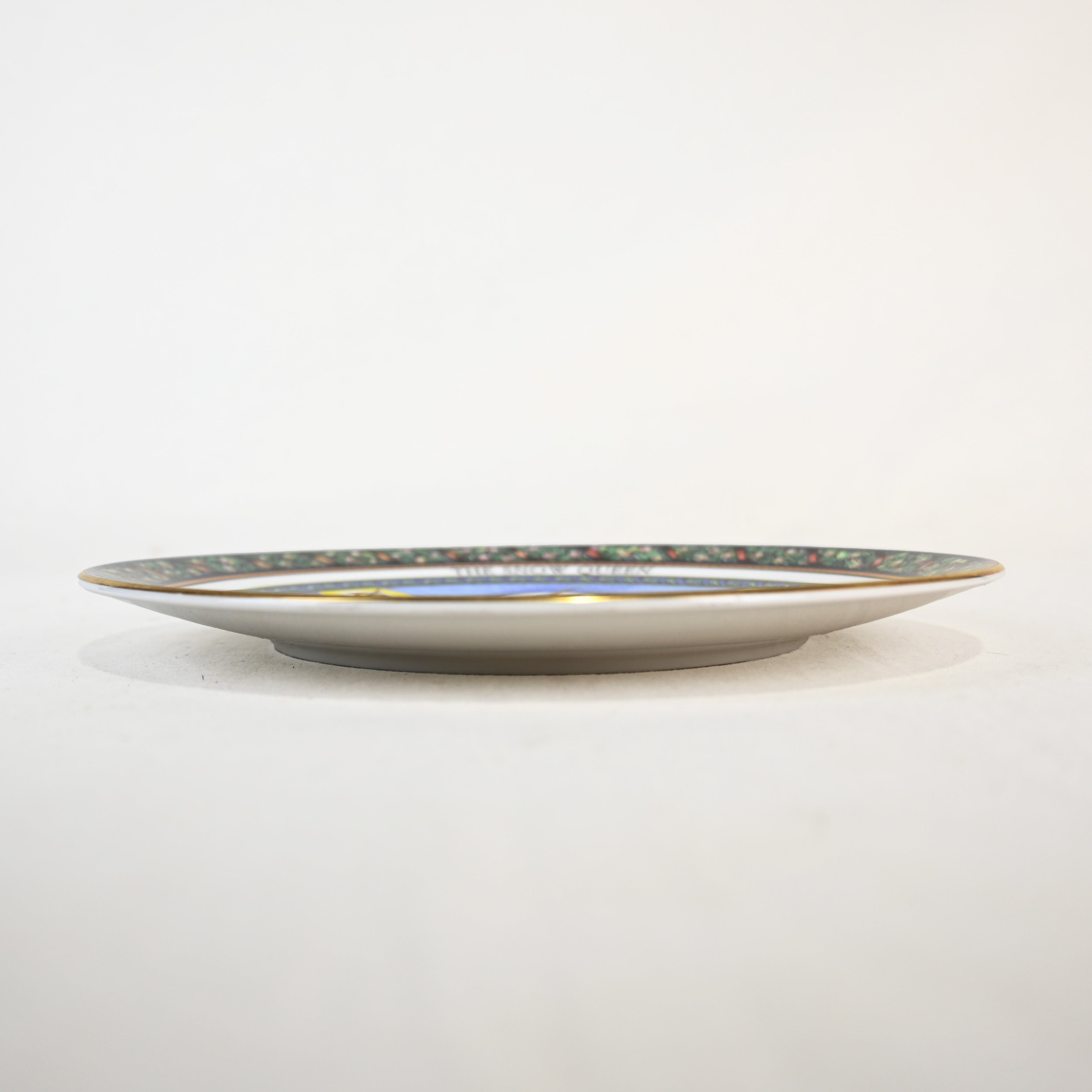 ROYAL WORCESTER CHRISTMAS 1993 The Snow Queen 1995 Plate UK Vintage / ロイヤル・ウースター クリスマス 雪の女王 絵皿 プレート イギリス 90年代 ヴィンテージ