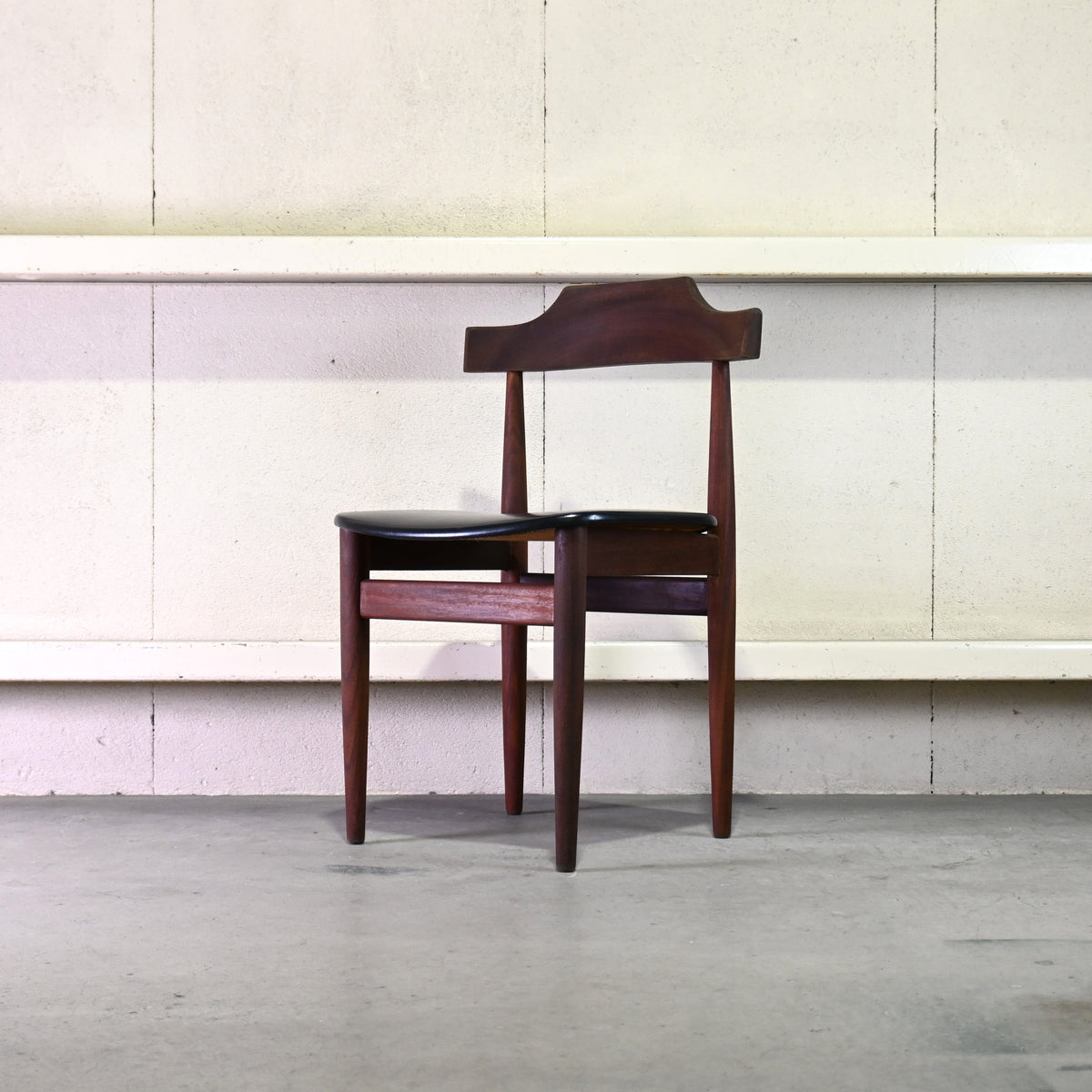 Frem Rojle Dinette Dining chair Walnut Hans Olsen Danish vintage 