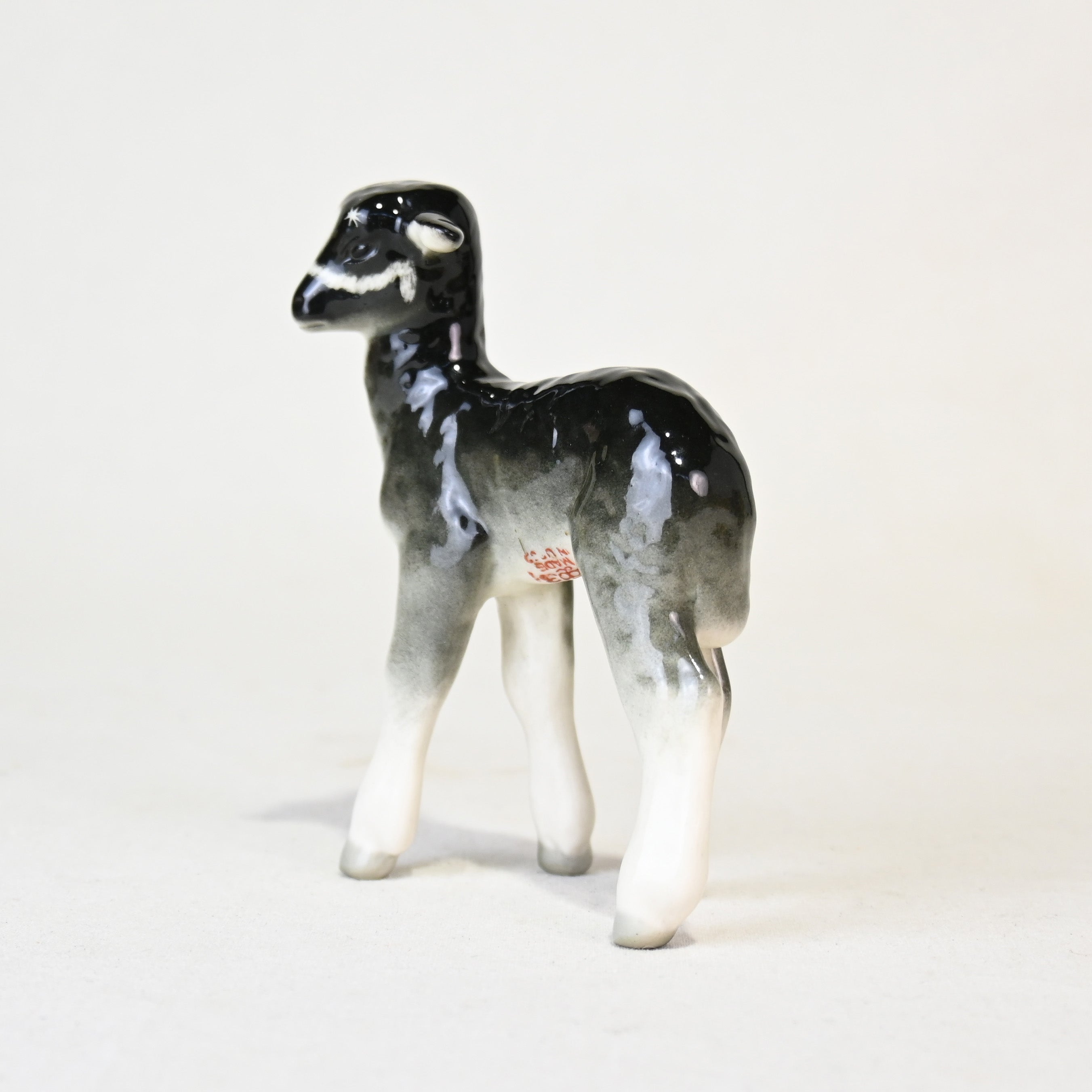 Lomonosov Lamb Figurine USSR Vintage / ロモノーソフ 子羊 フィギュリン 旧ソ連  ロシア ヴィンテージ