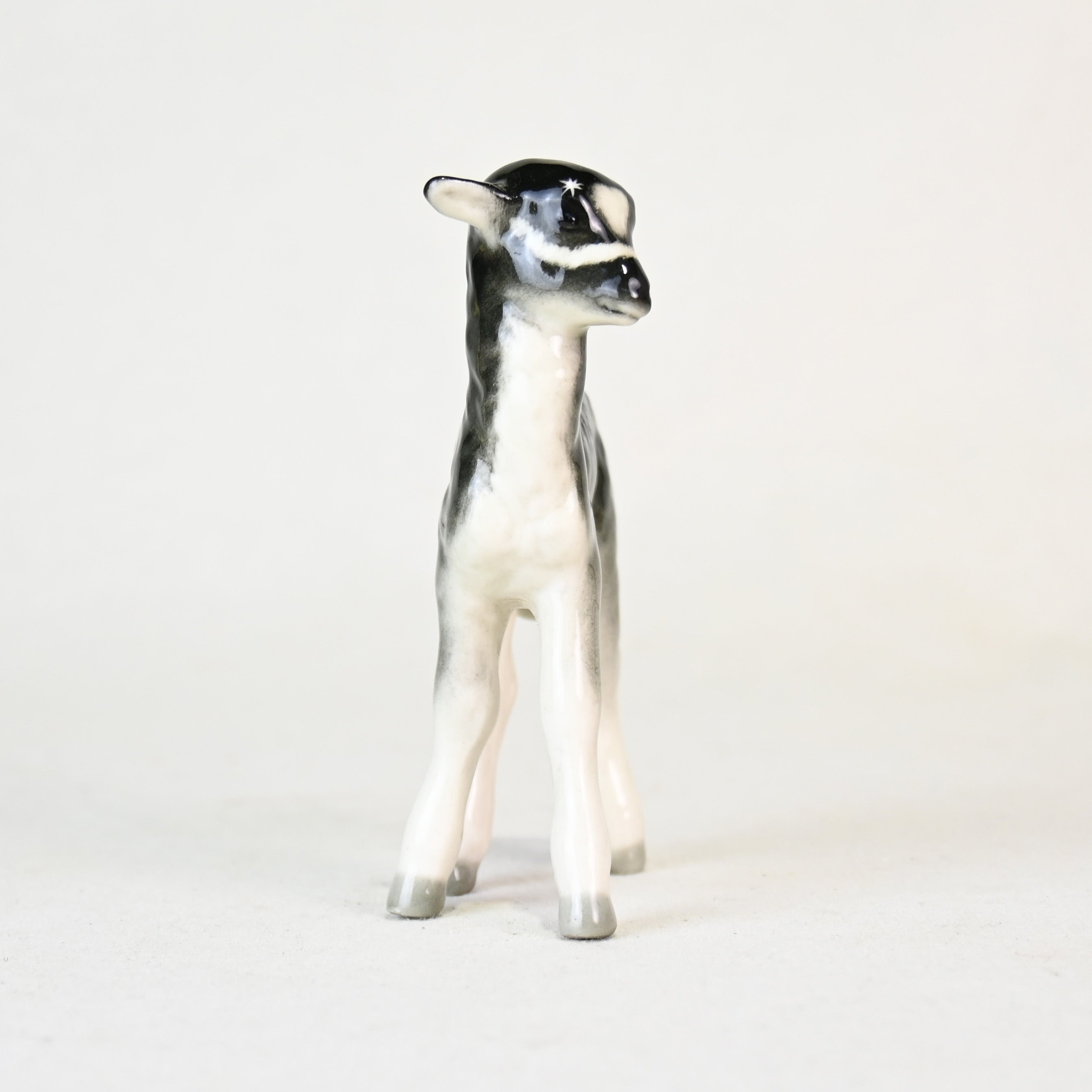 Lomonosov Lamb Figurine USSR Vintage / ロモノーソフ 子羊 フィギュリン 旧ソ連  ロシア ヴィンテージ