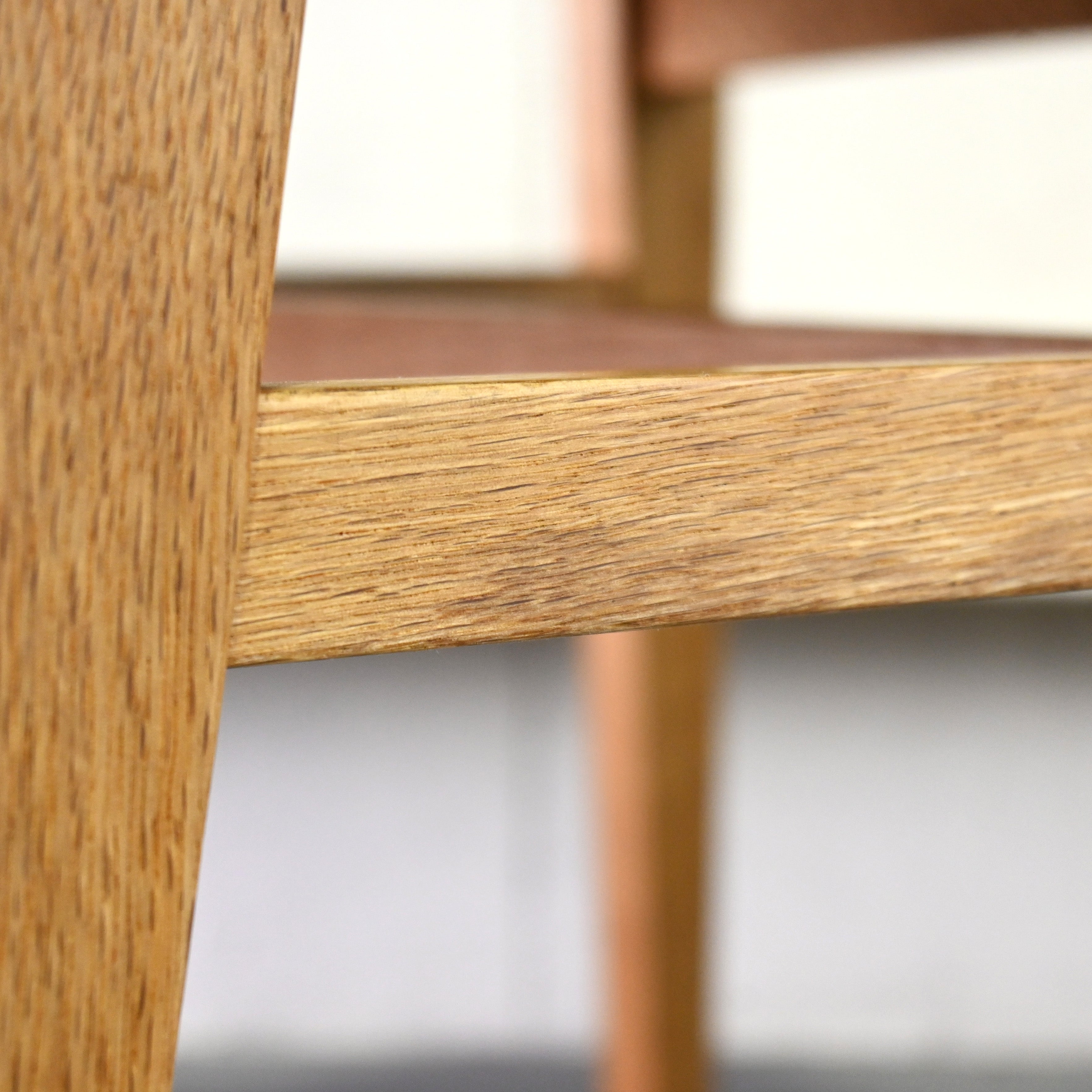 Oak Village Brunch chair Oakwood Inlay back UK fabric Remake Japanese modern design / オークヴィレッジ ブランチチェア オーク材 象嵌 英国生地 リメイク ジャパニーズモダンデザイン